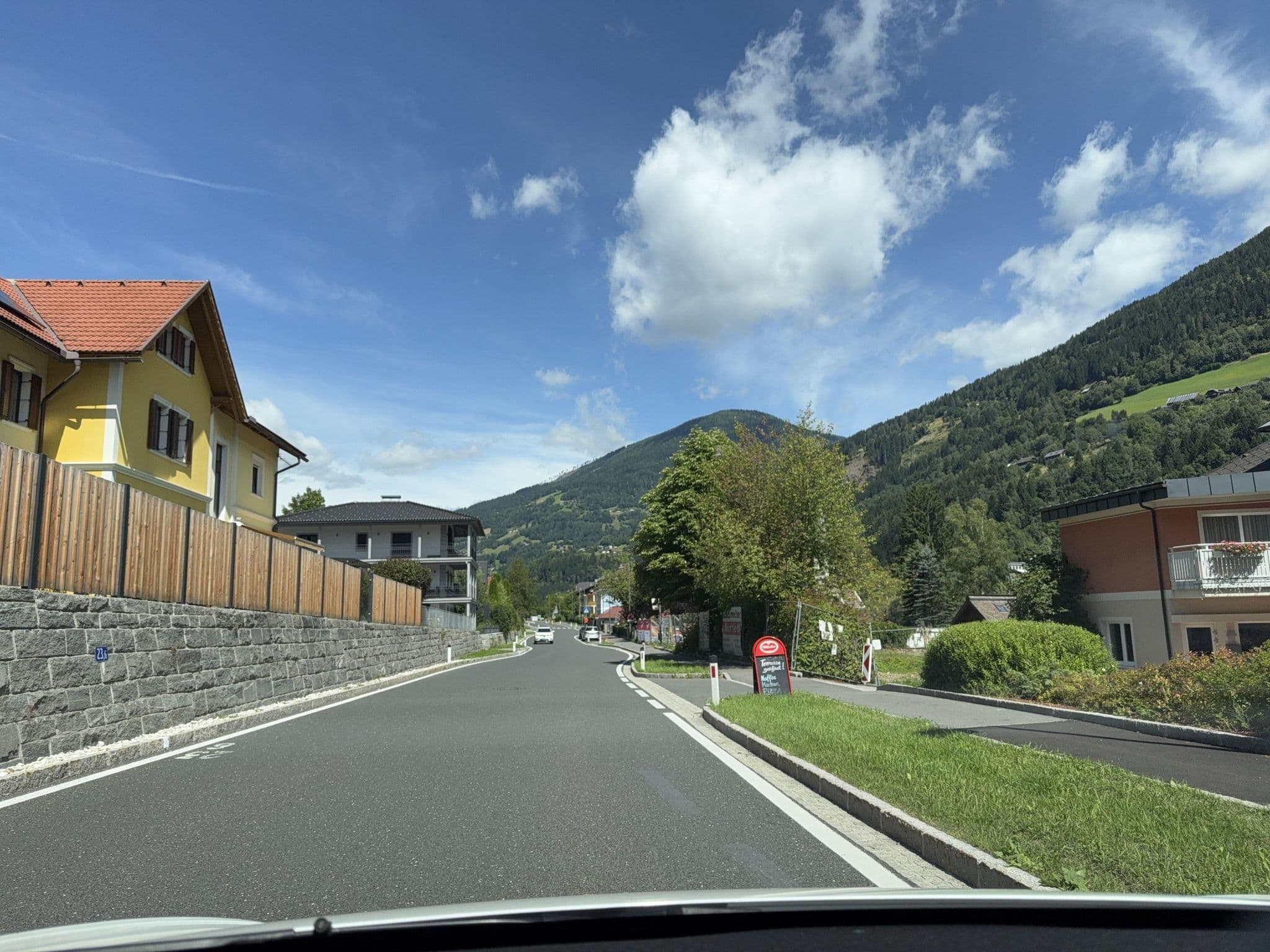 Street view near Strandhotel Burgstaller, Radenthein