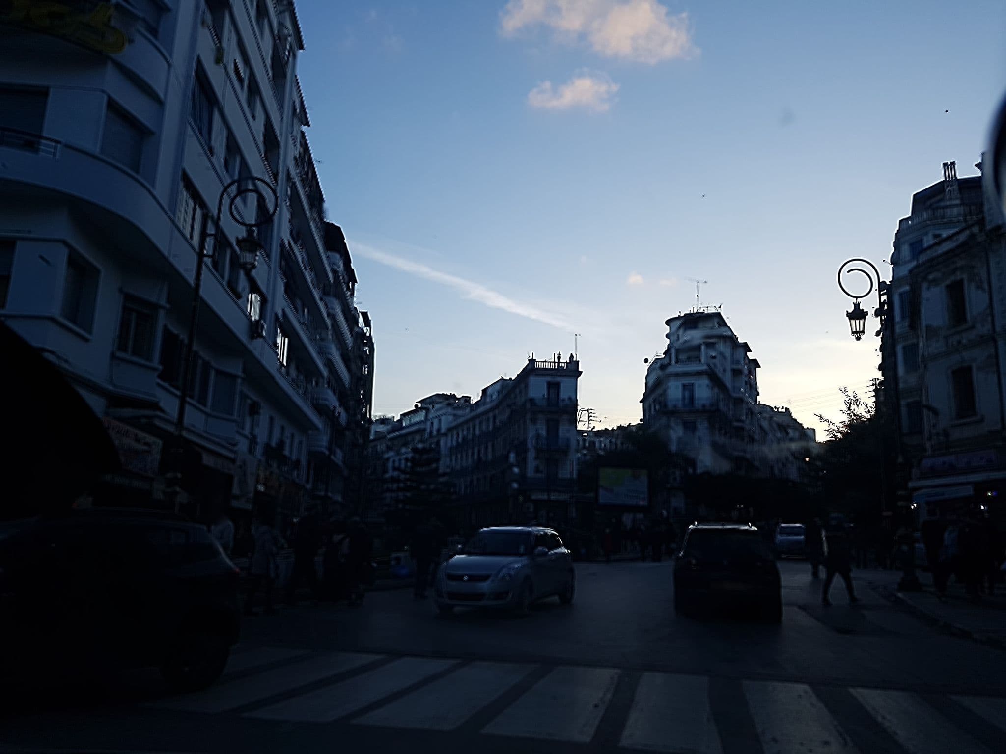 Street view near Agha, Algiers — © daoudyezri (CC BY-SA · Mapillary)