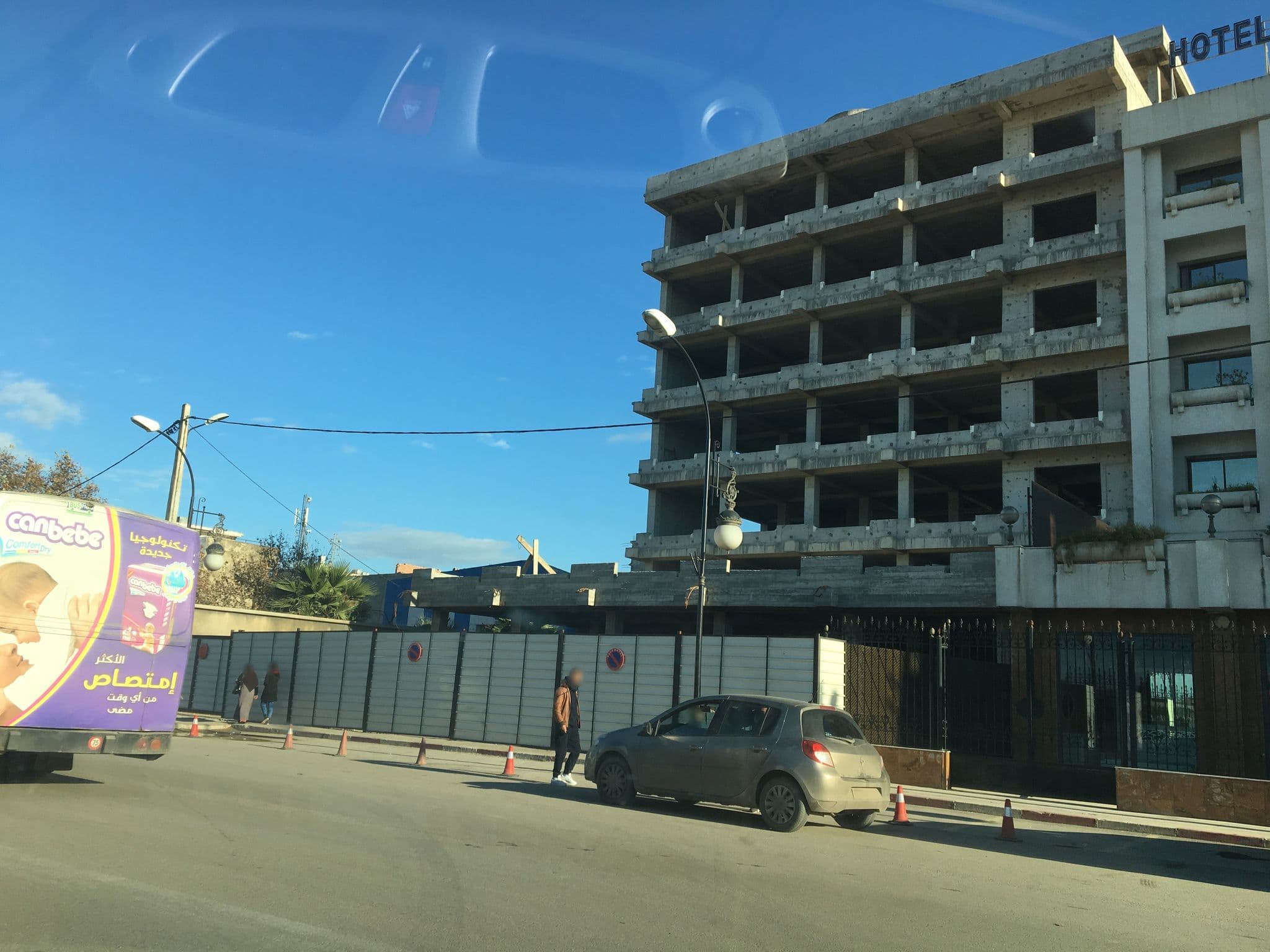 Street view near Hotel el Forssane, Baraki — © daoudyezri (CC BY-SA · Mapillary)