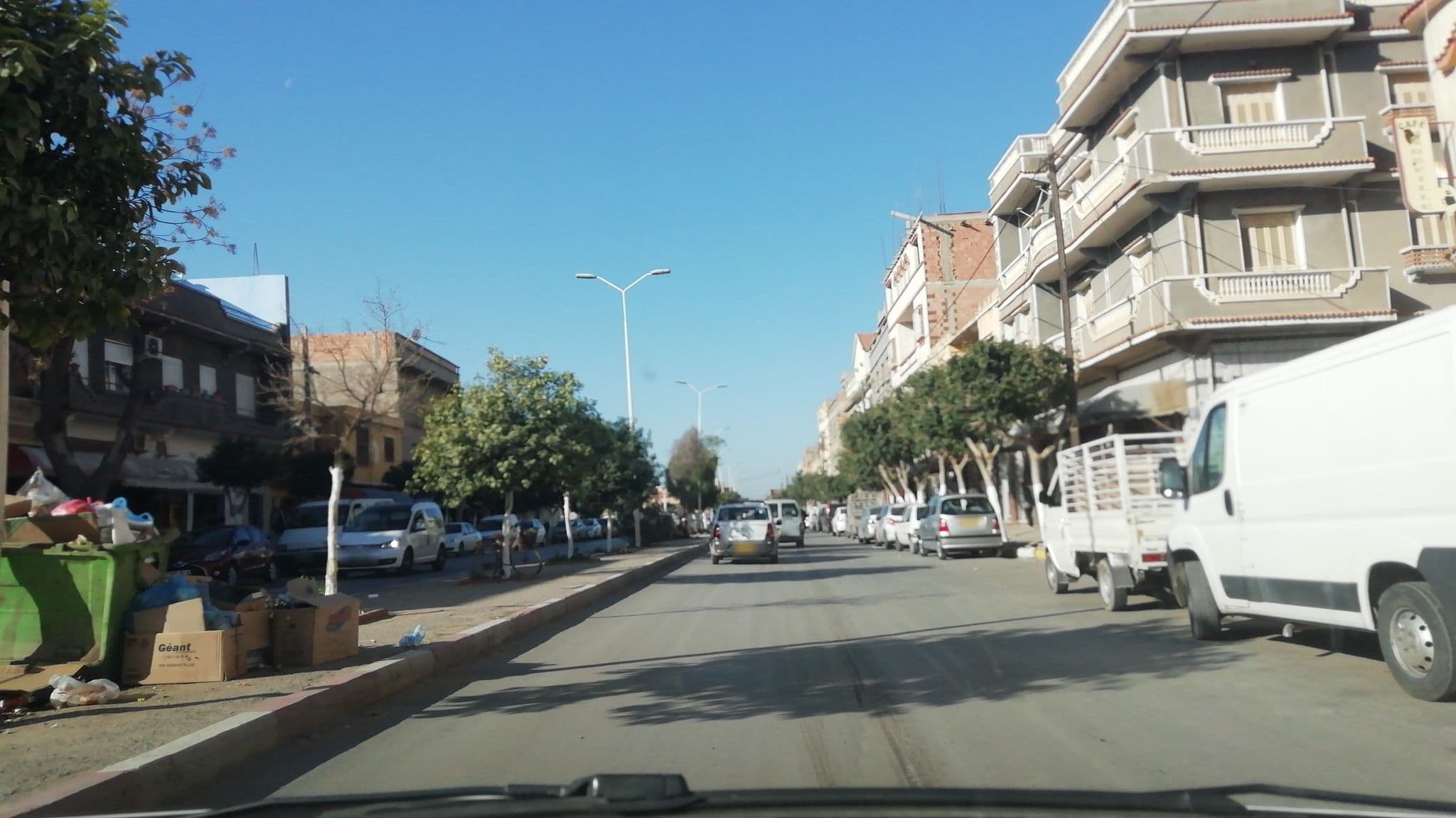 Street view near Hotel El Amir, Mohammadia — © mapdz (CC BY-SA · Mapillary)