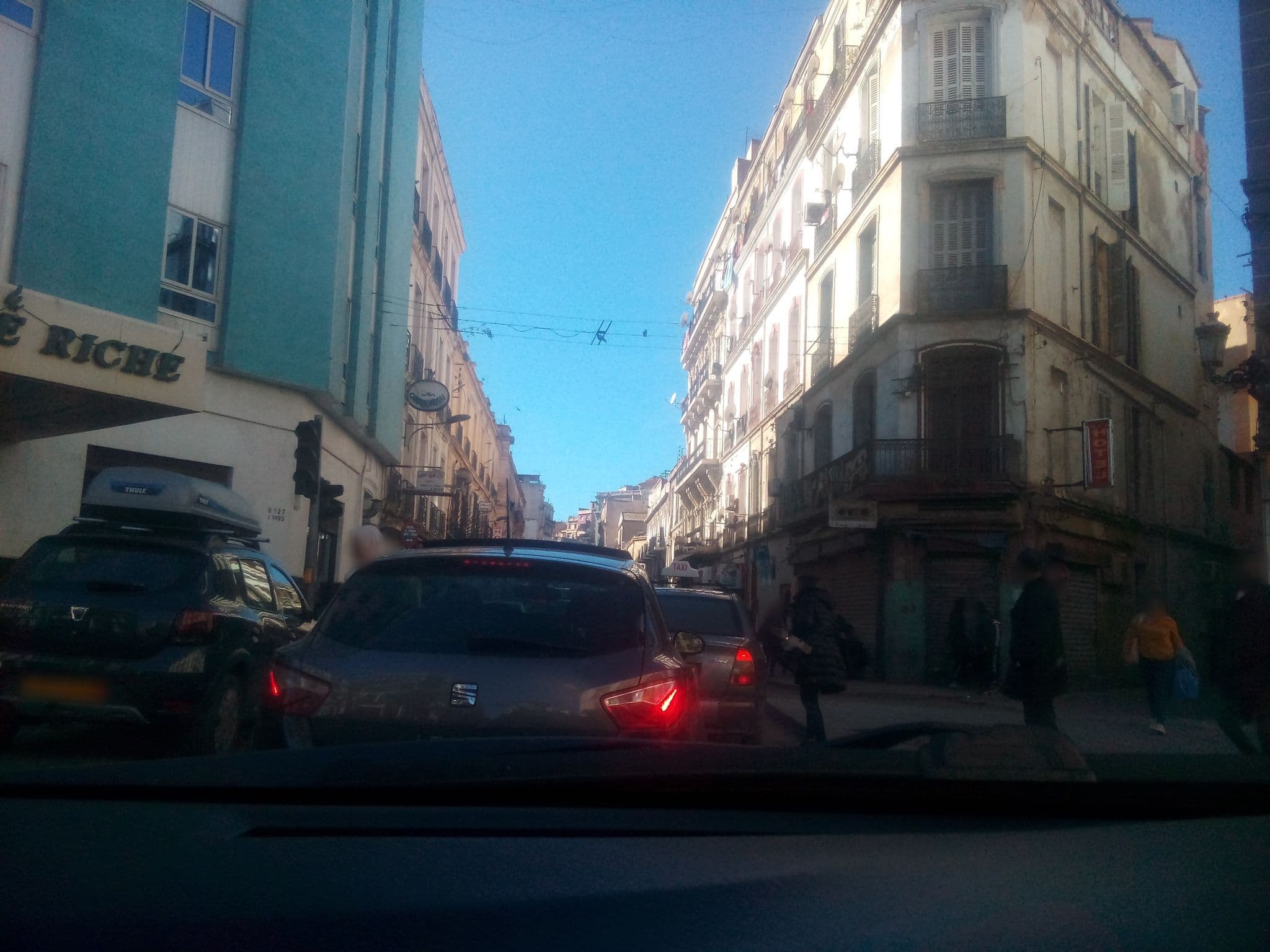 Street view near Timgad, Oran — © mapdz (CC BY-SA · Mapillary)