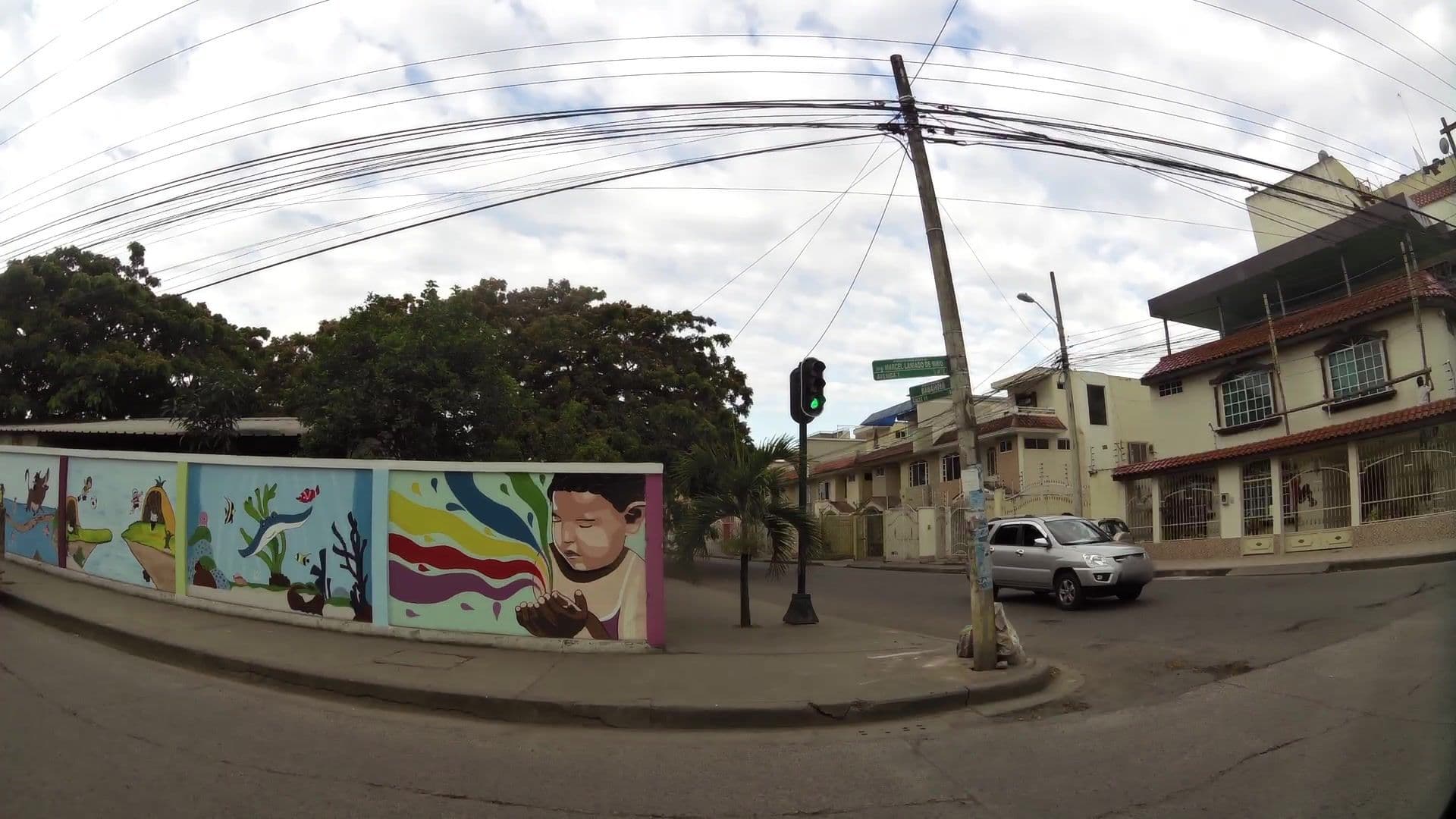 Street view near Hotel PuertoVentura, Machala — © kaartcam (CC BY-SA · Mapillary)
