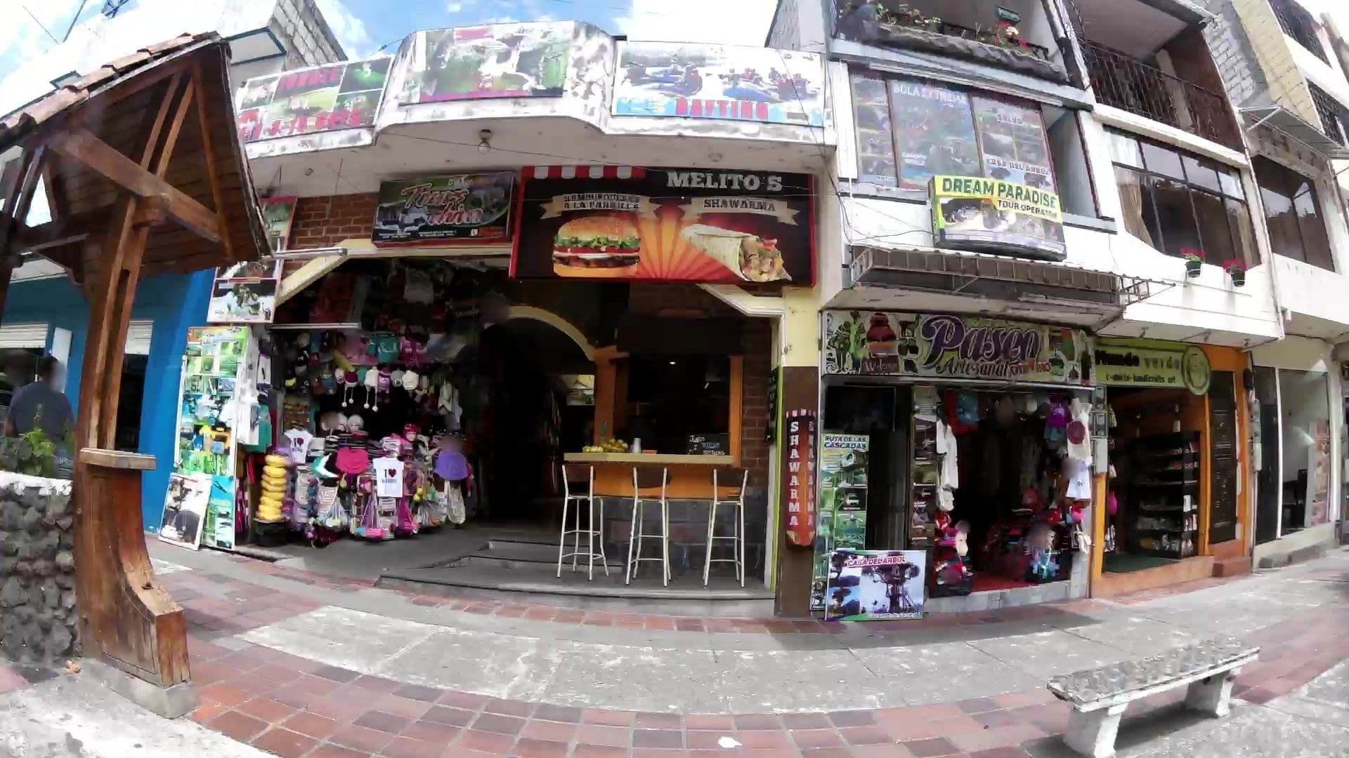 Street view near Hotel Grimaldi, Baños — © kaartcam (CC BY-SA · Mapillary)