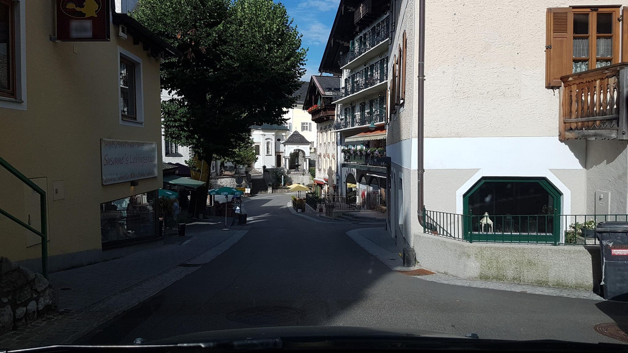Street view near Hotel Zimmerbräu, Sankt Wolfgang im Salzkammergut — © Langfahrer (CC BY-SA · Mapillary)