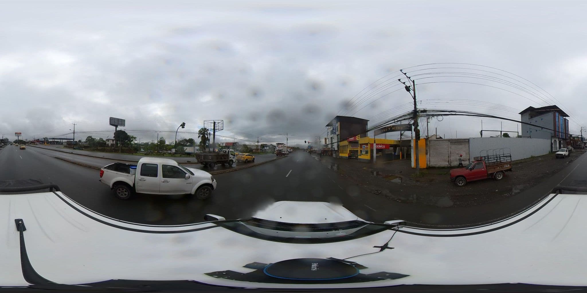 Street view near By pass Quito-Quevedo, Santo Domingo de los Colorados