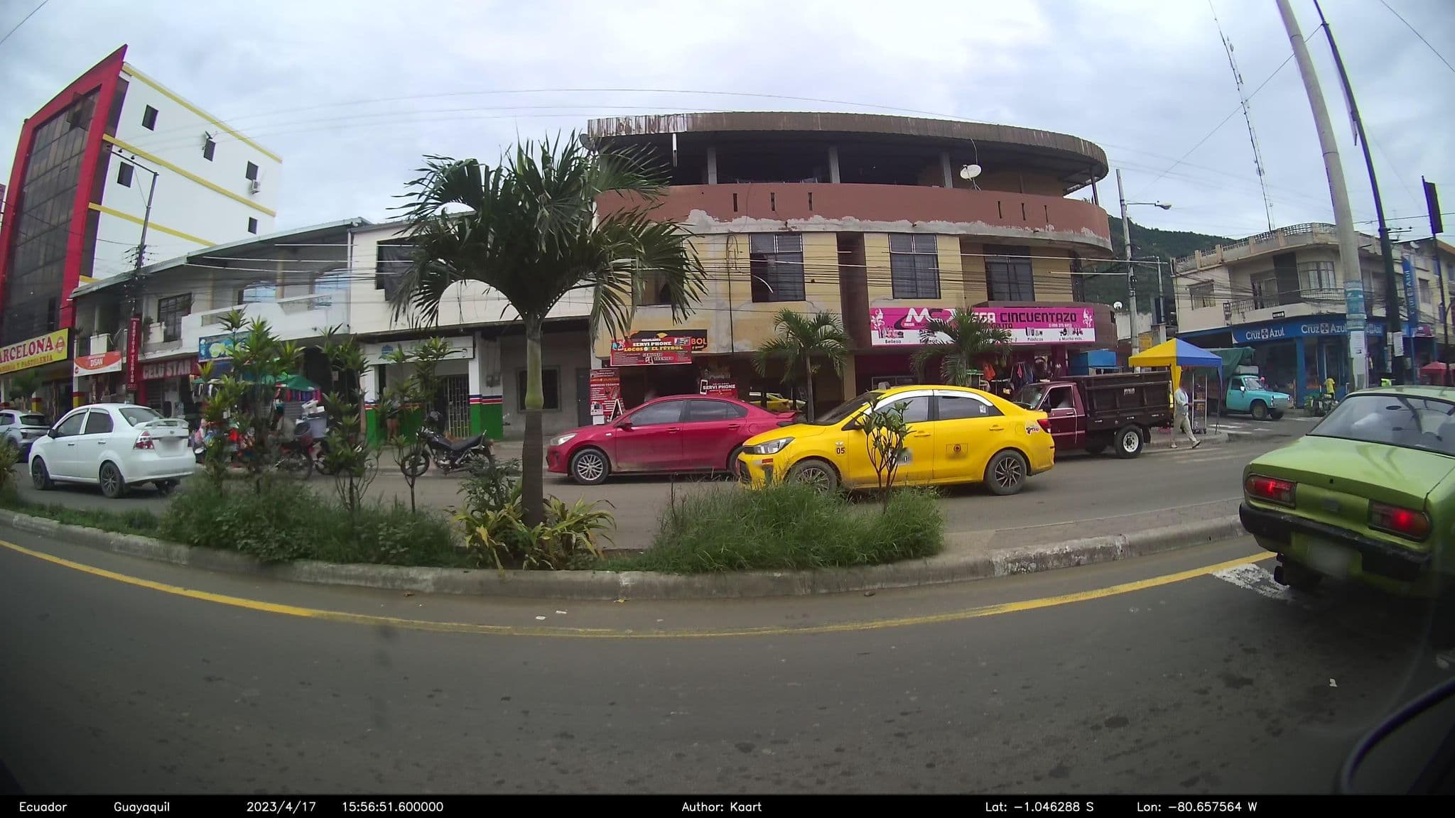 Street view near Hostal Anita, Montecristi — © kaart_2 (CC BY-SA · Mapillary)