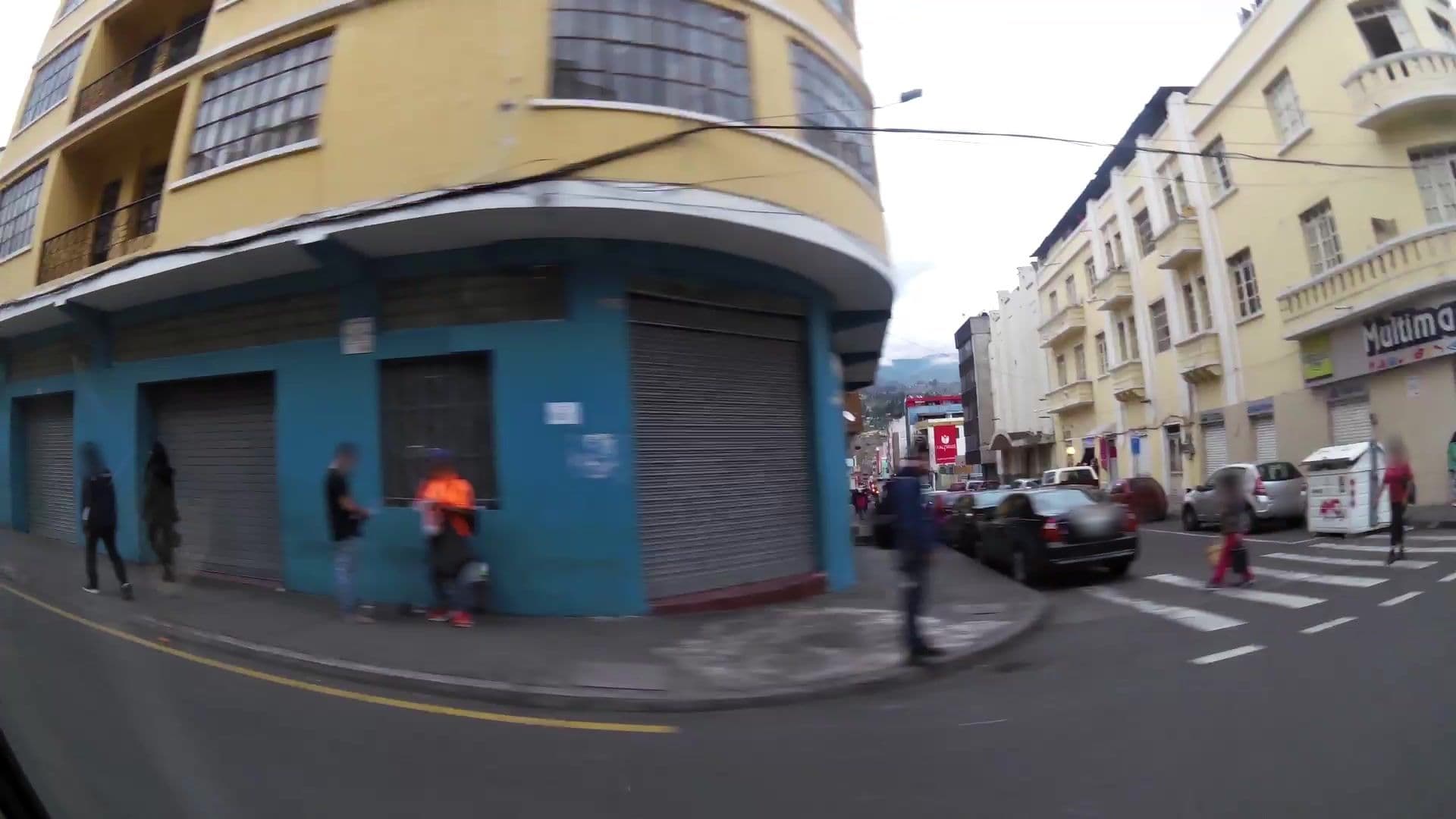 Street view near hotel, Ambato — © kaartcam (CC BY-SA · Mapillary)