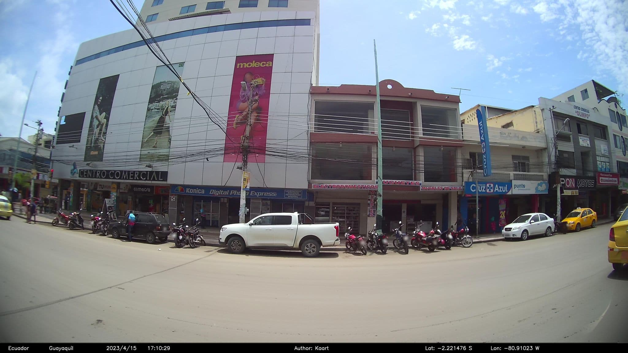 Street view near hotel punta del mar, La Libertad — © kaart_2 (CC BY-SA · Mapillary)