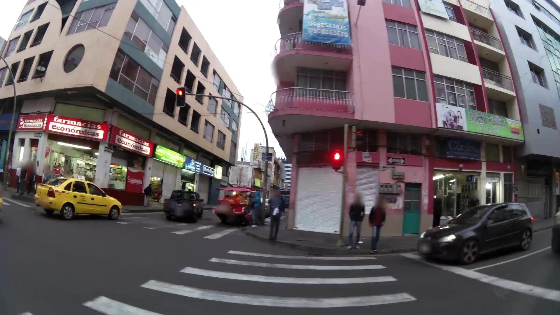 Street view near hotel, Ambato — © kaartcam (CC BY-SA · Mapillary)