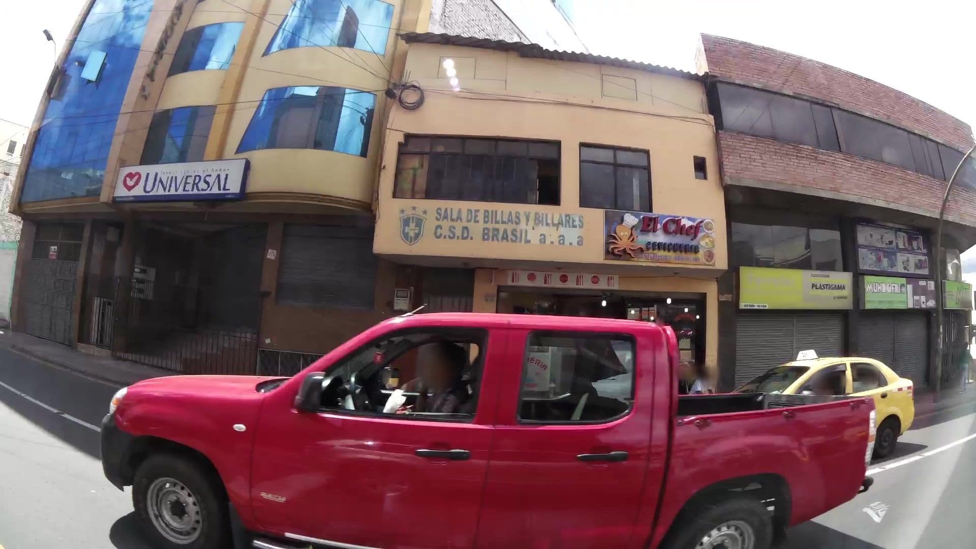 Street view near hotel, Ambato — © kaartcam (CC BY-SA · Mapillary)
