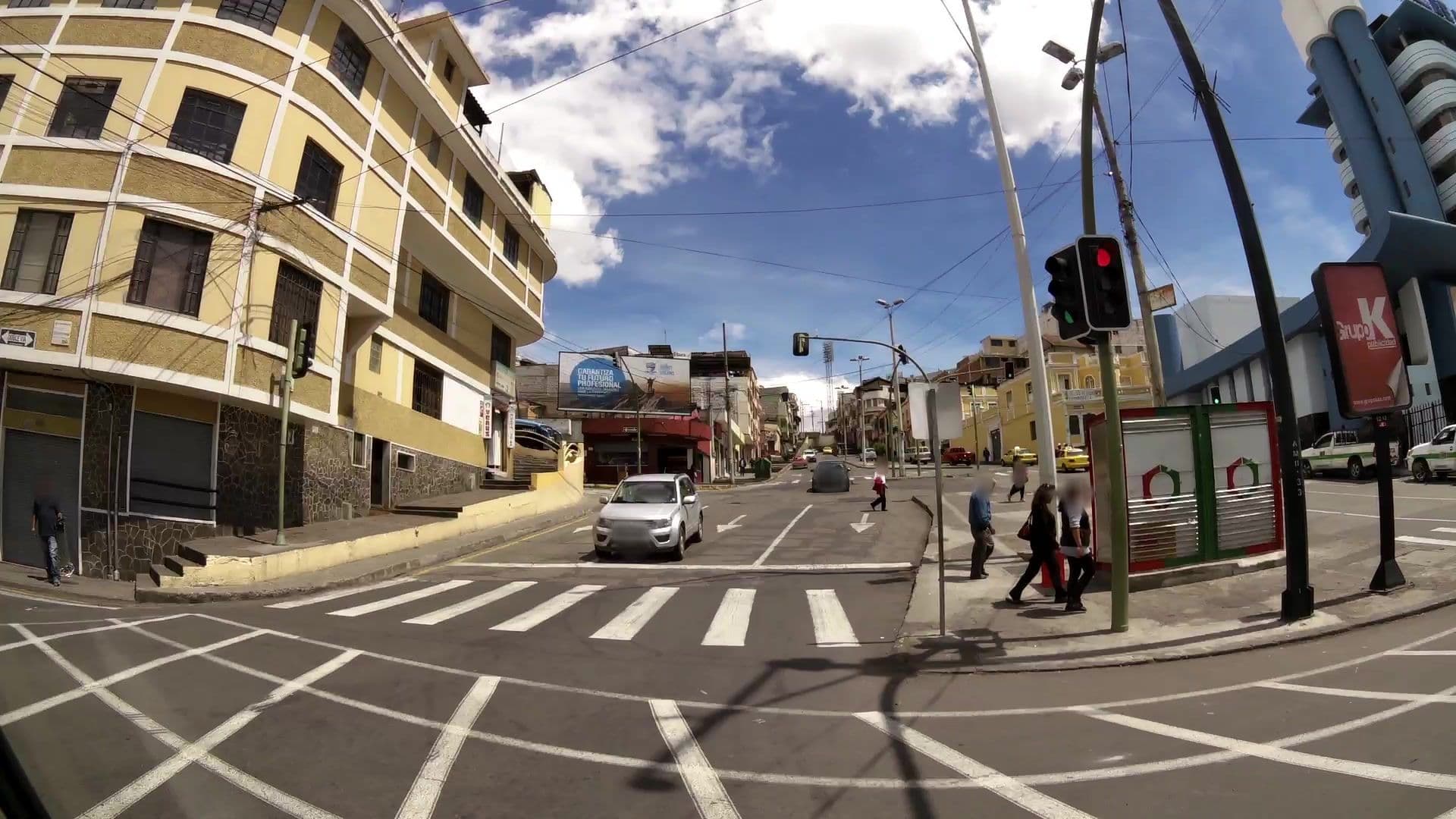 Street view near hotel, Ambato — © kaartcam (CC BY-SA · Mapillary)