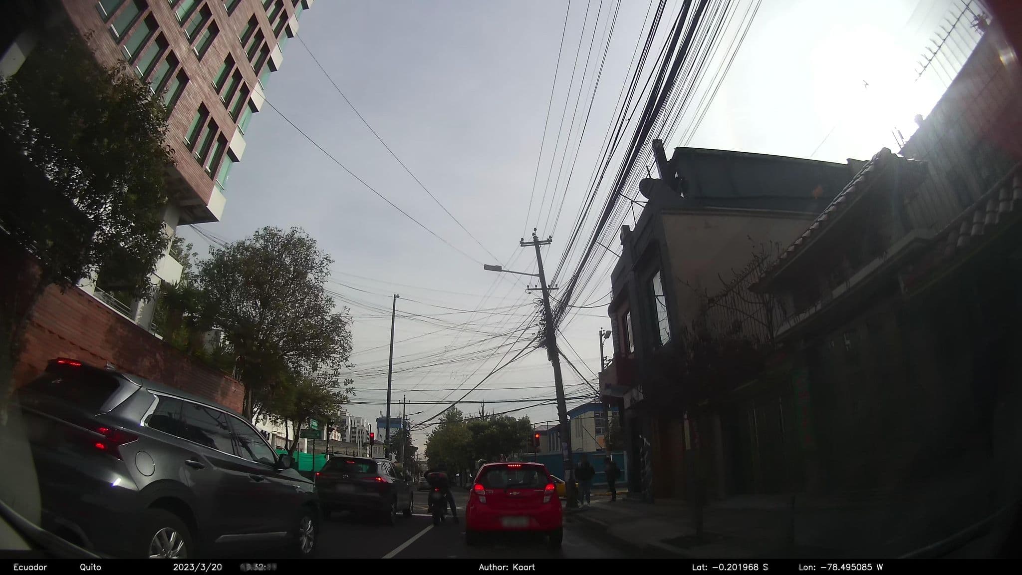 Street view near Hotel Mercurio, Quito