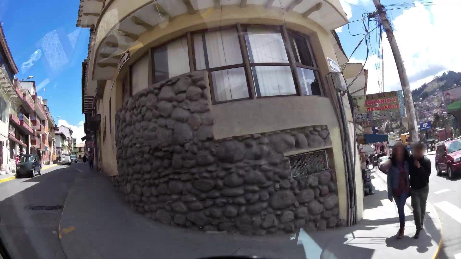 Street view near Hotel Cordillera, Azogues — © kaartcam (CC BY-SA · Mapillary)