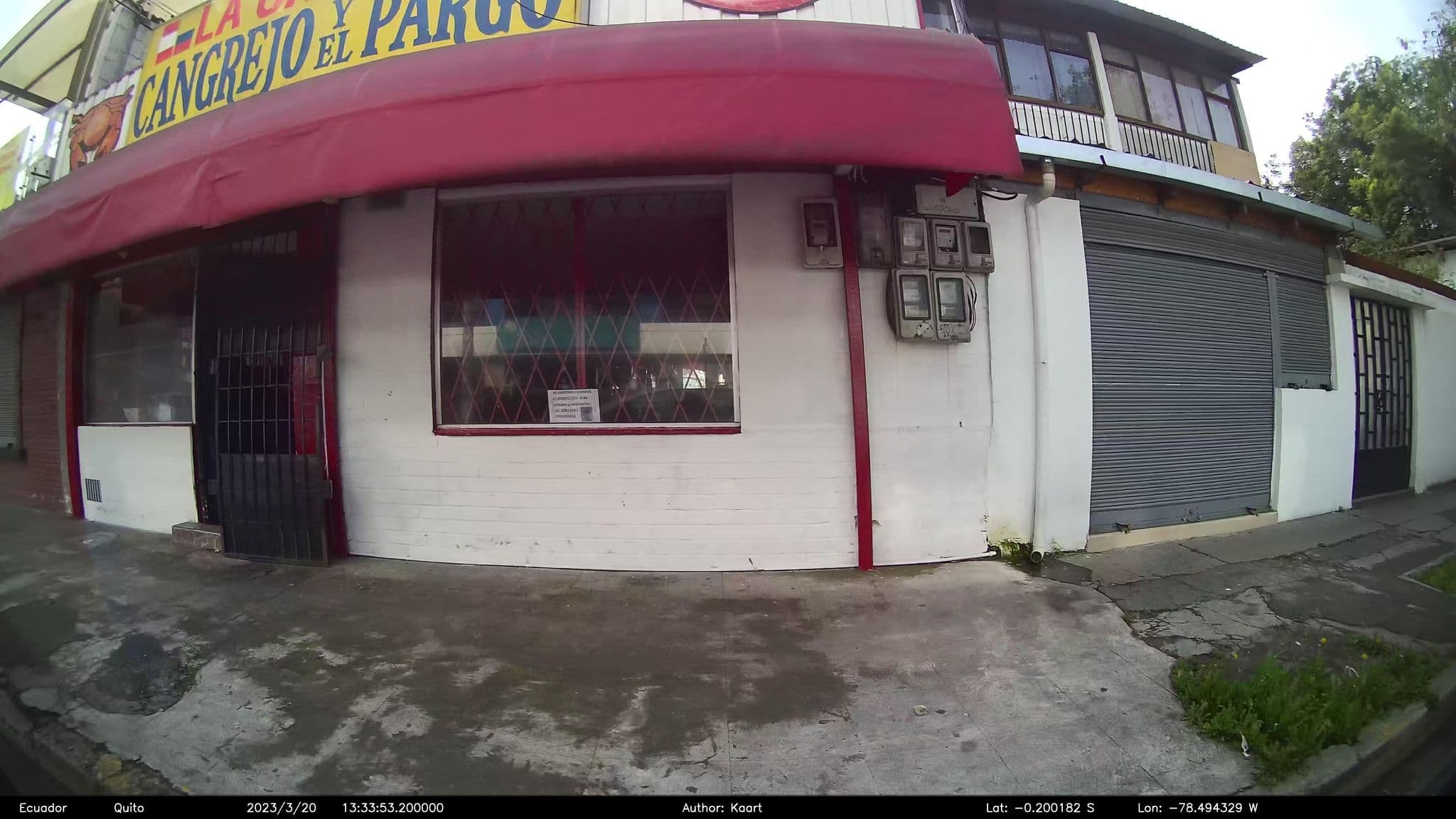 Street view near Hostal Zentrum, Quito