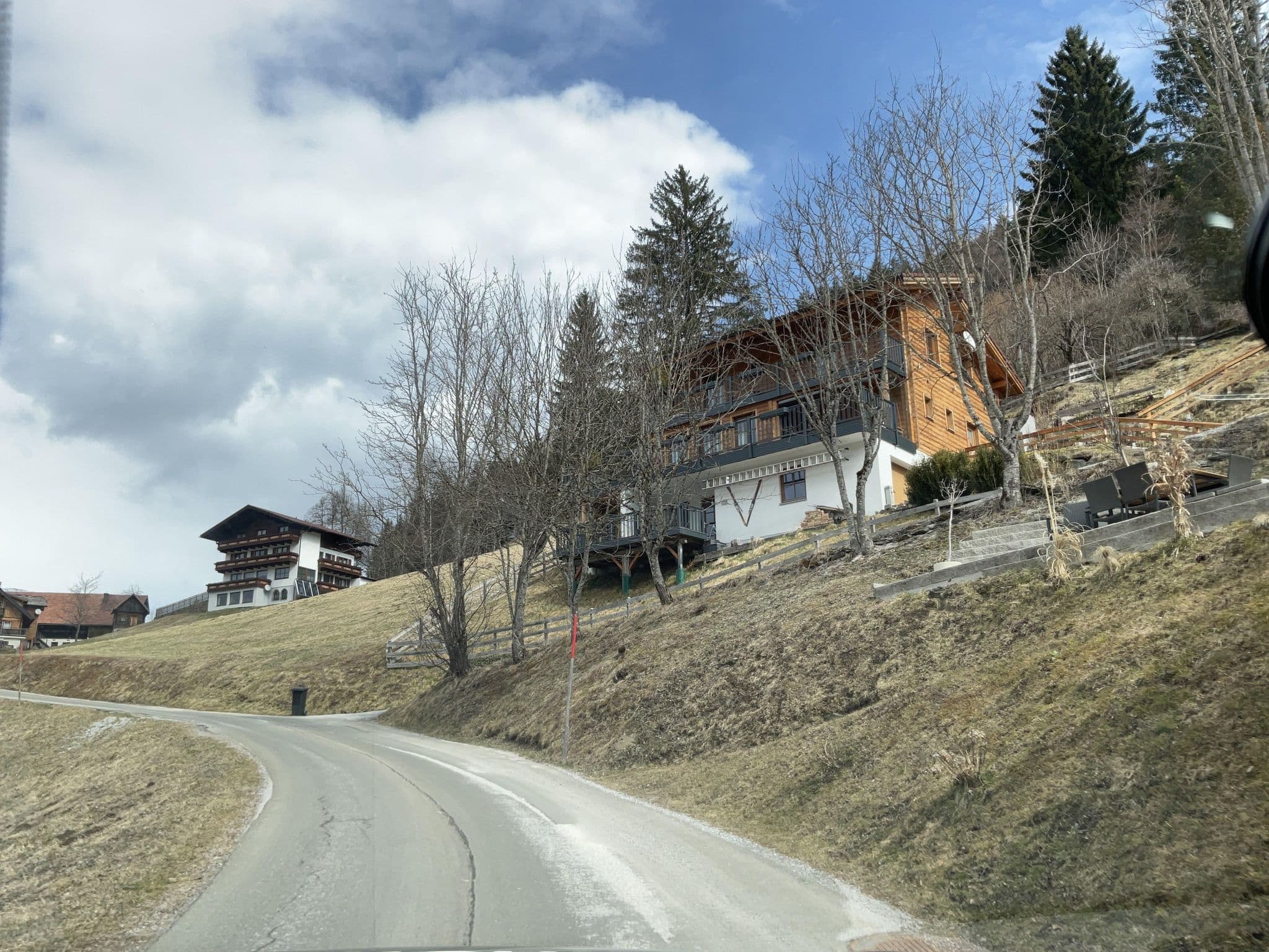 Street view near St. Hubertus, Schladming