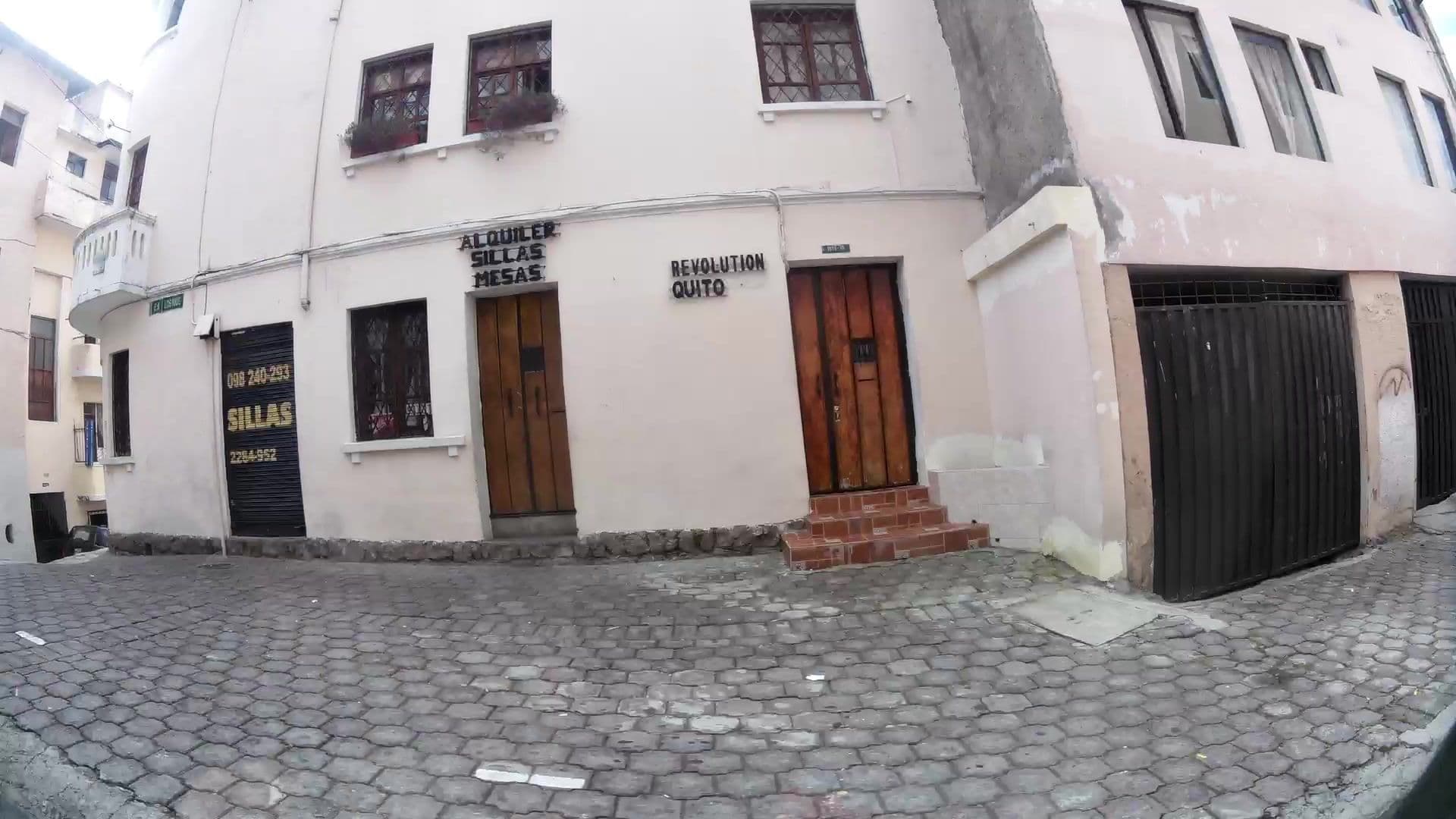 Street view near Hostel Revolution Quito, Quito