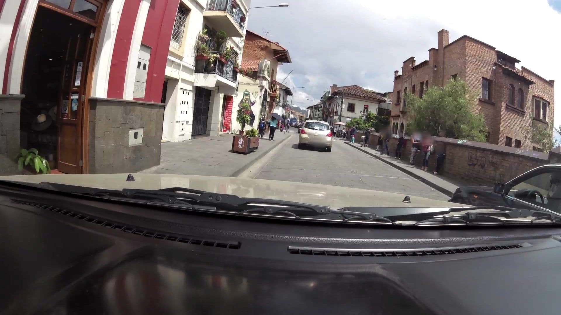 Street view near Casa Hibiscus Hotel, Cuenca — © kaartcam (CC BY-SA · Mapillary)
