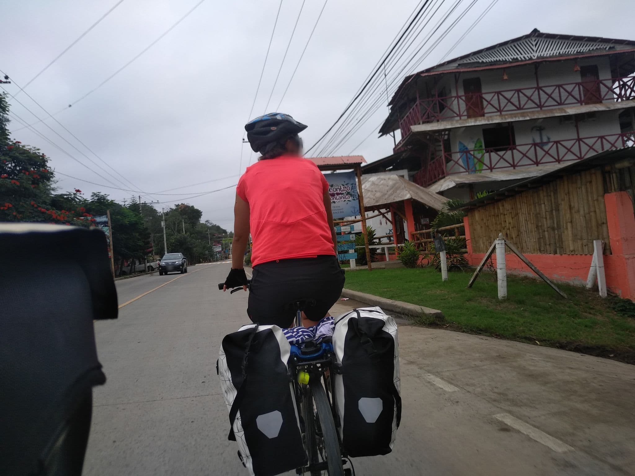 Street view near Hostel Mandala, Santa Elena — © nomadmapper (CC BY-SA · Mapillary)