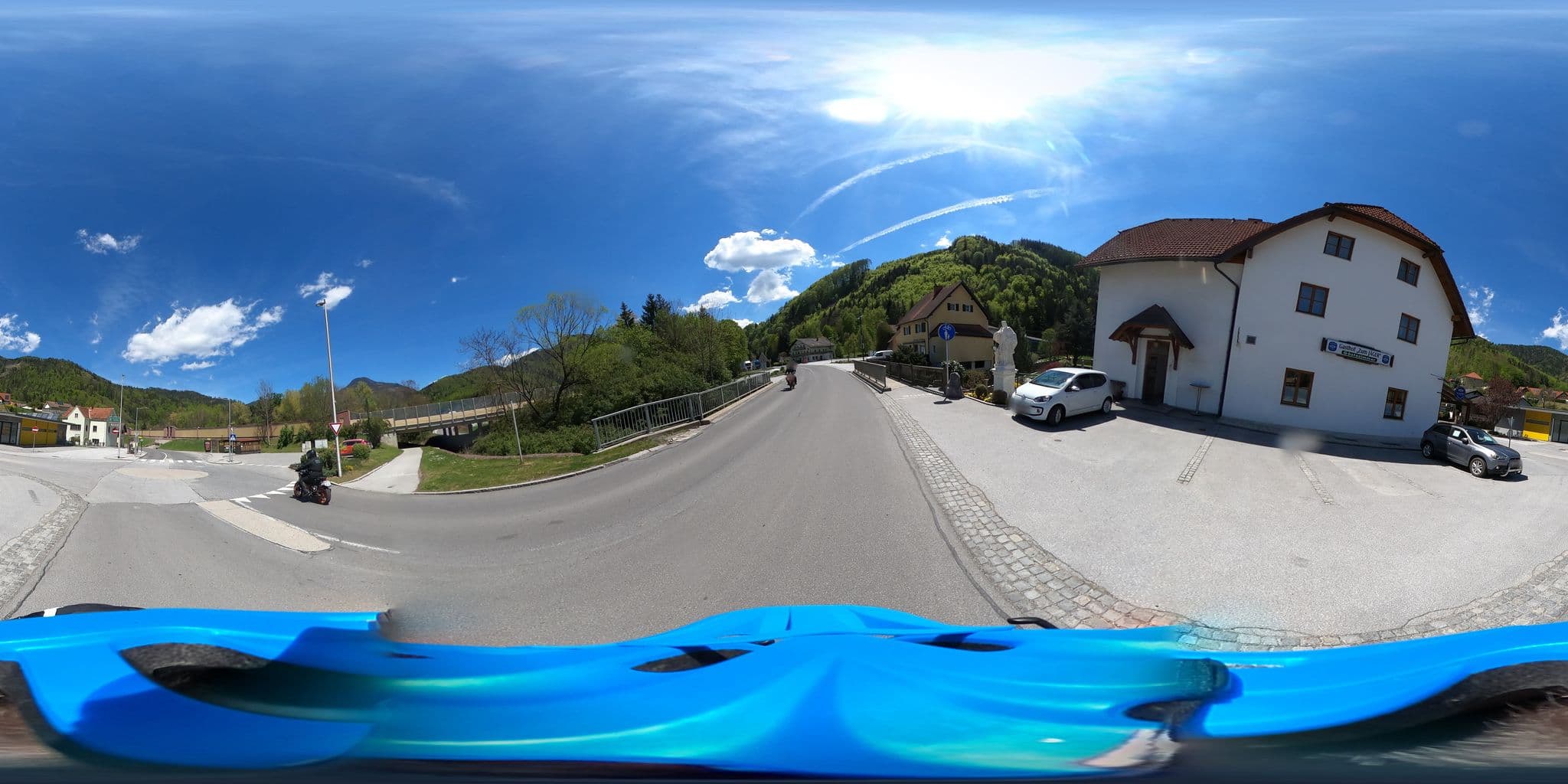 Street view near Gasthof Zum Jäger, Frohnleiten — © aceini (CC BY-SA · Mapillary)