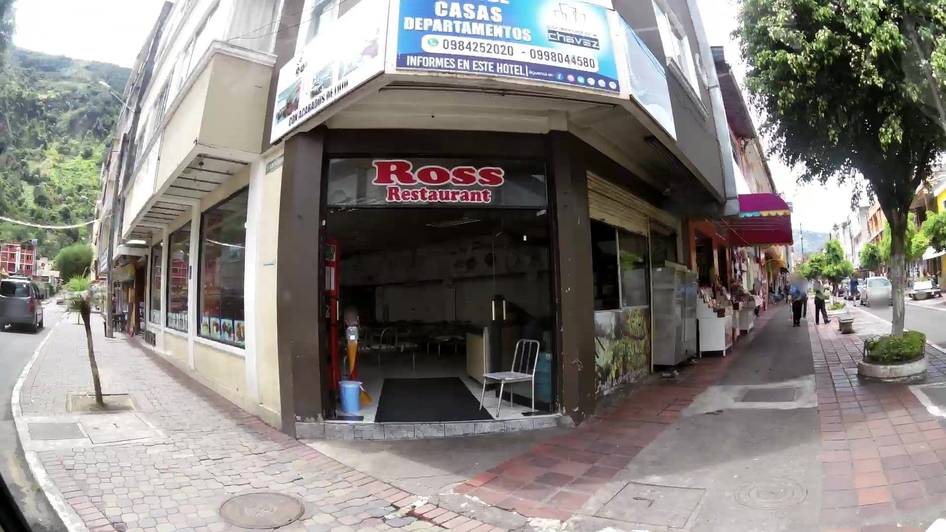Street view near Hostal Colonial, Baños — © kaartcam (CC BY-SA · Mapillary)