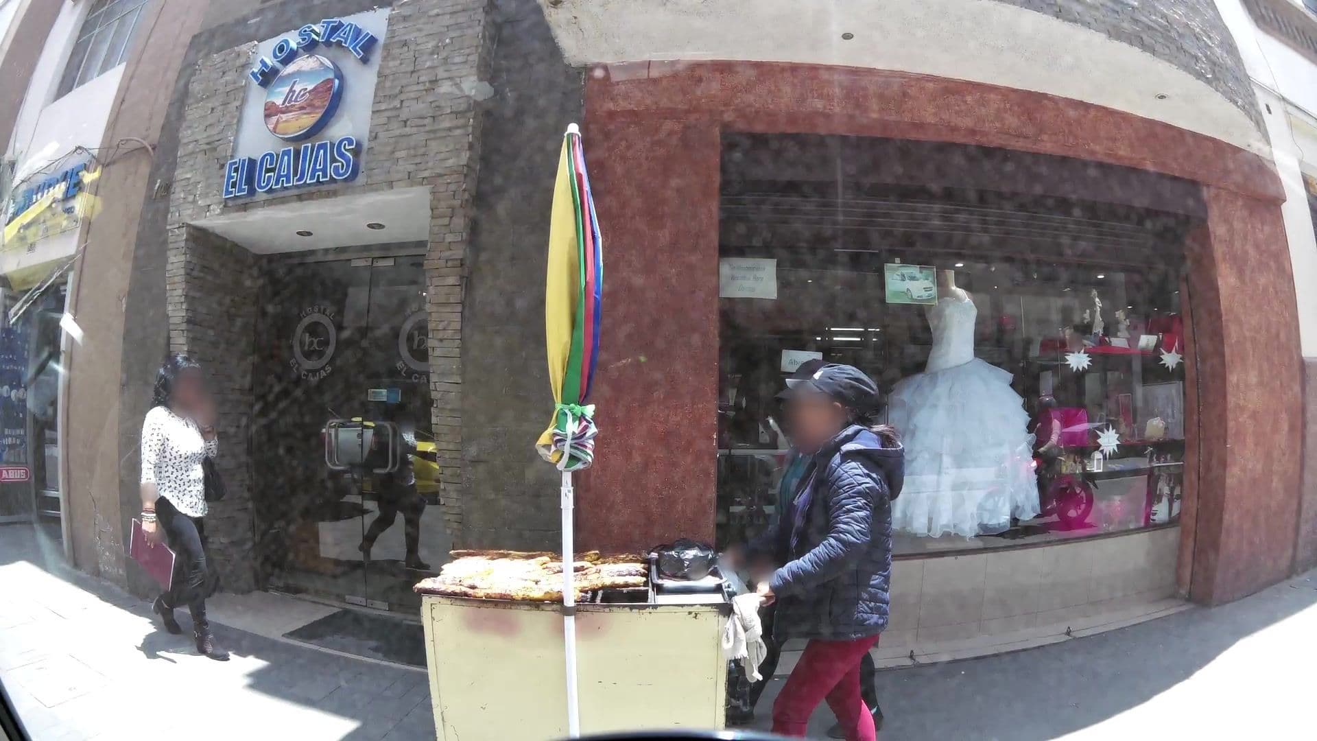Street view near Casa Laura, Cuenca