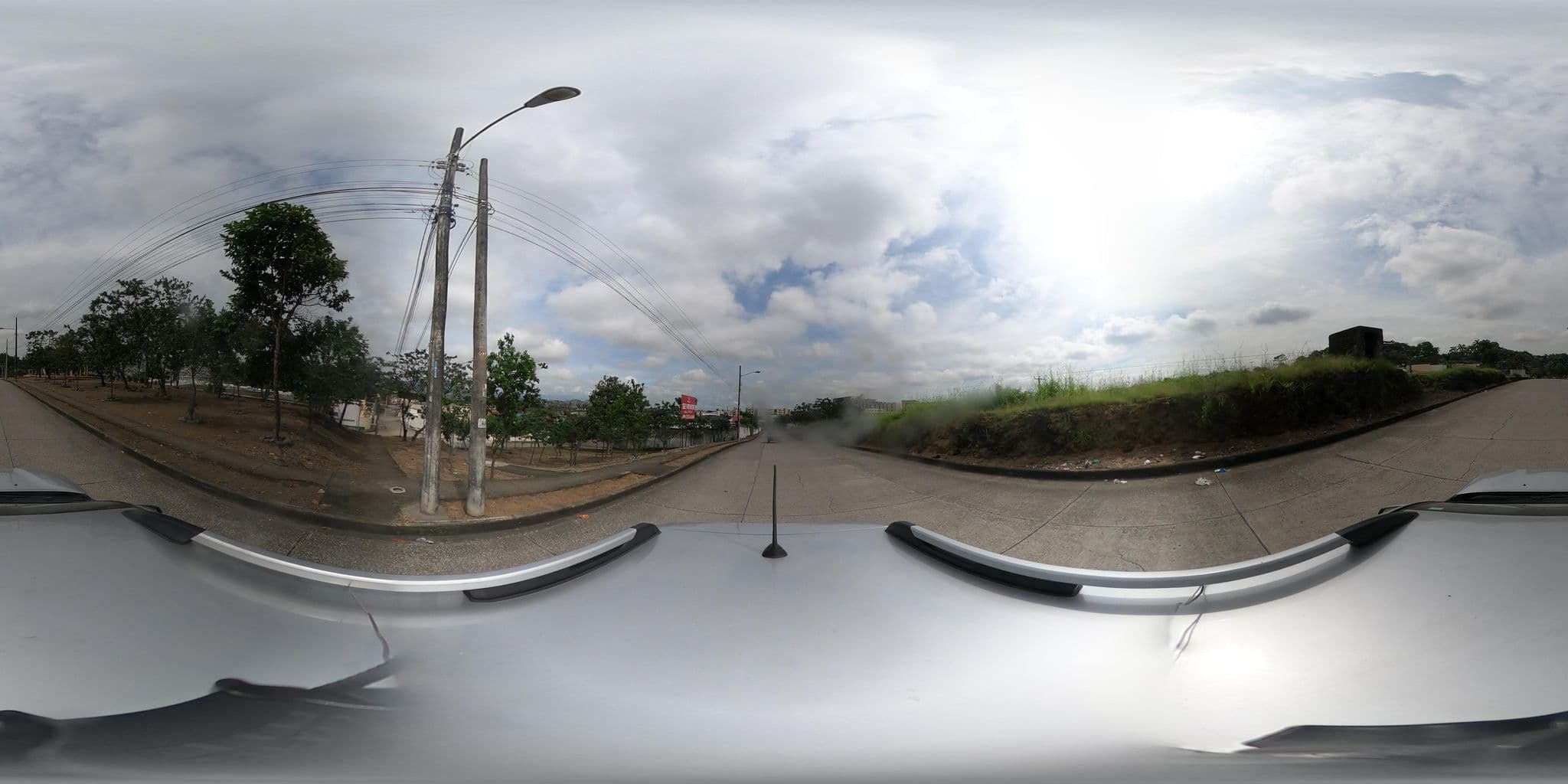 Street view near Conjunto Residencial Santorini, Guayaquil