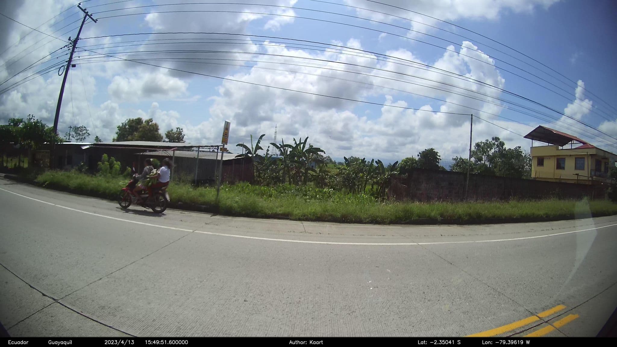 Street view near Romanos, La Troncal — © kaart_2 (CC BY-SA · Mapillary)