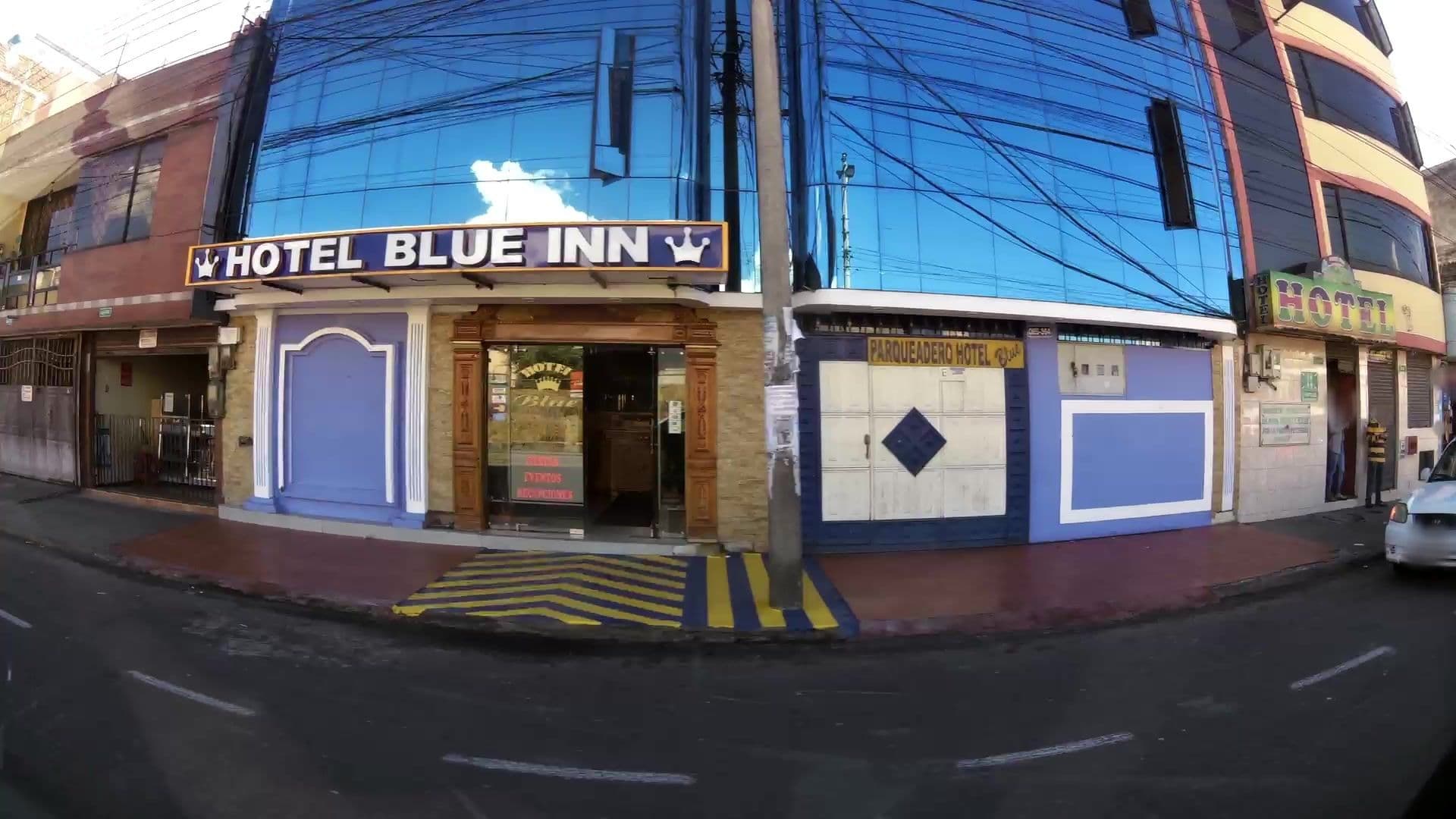 Street view near Hotel Blue, Quito — © kaartcam (CC BY-SA · Mapillary)