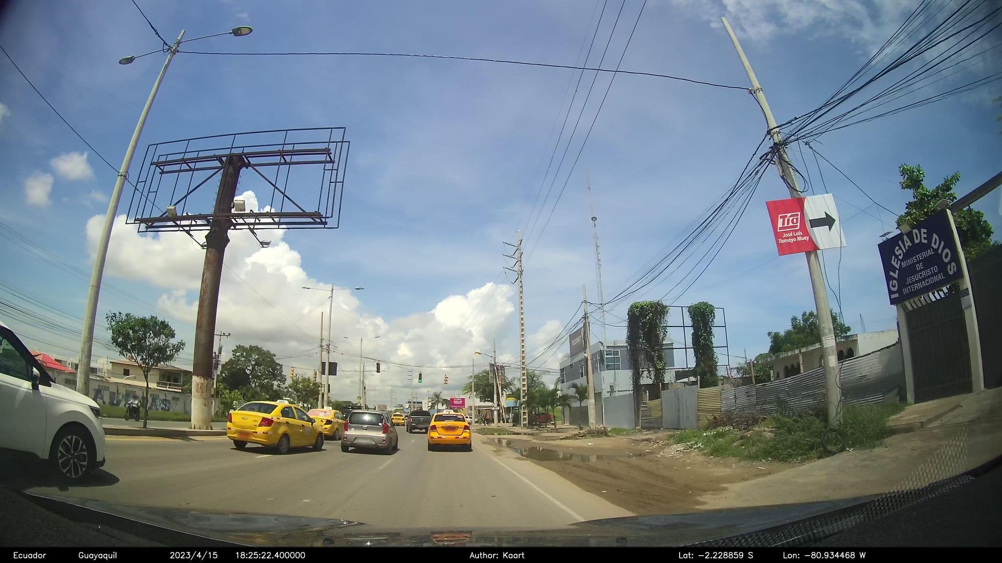 Street view near Hotel Terramar, Salinas — © kaart_2 (CC BY-SA · Mapillary)
