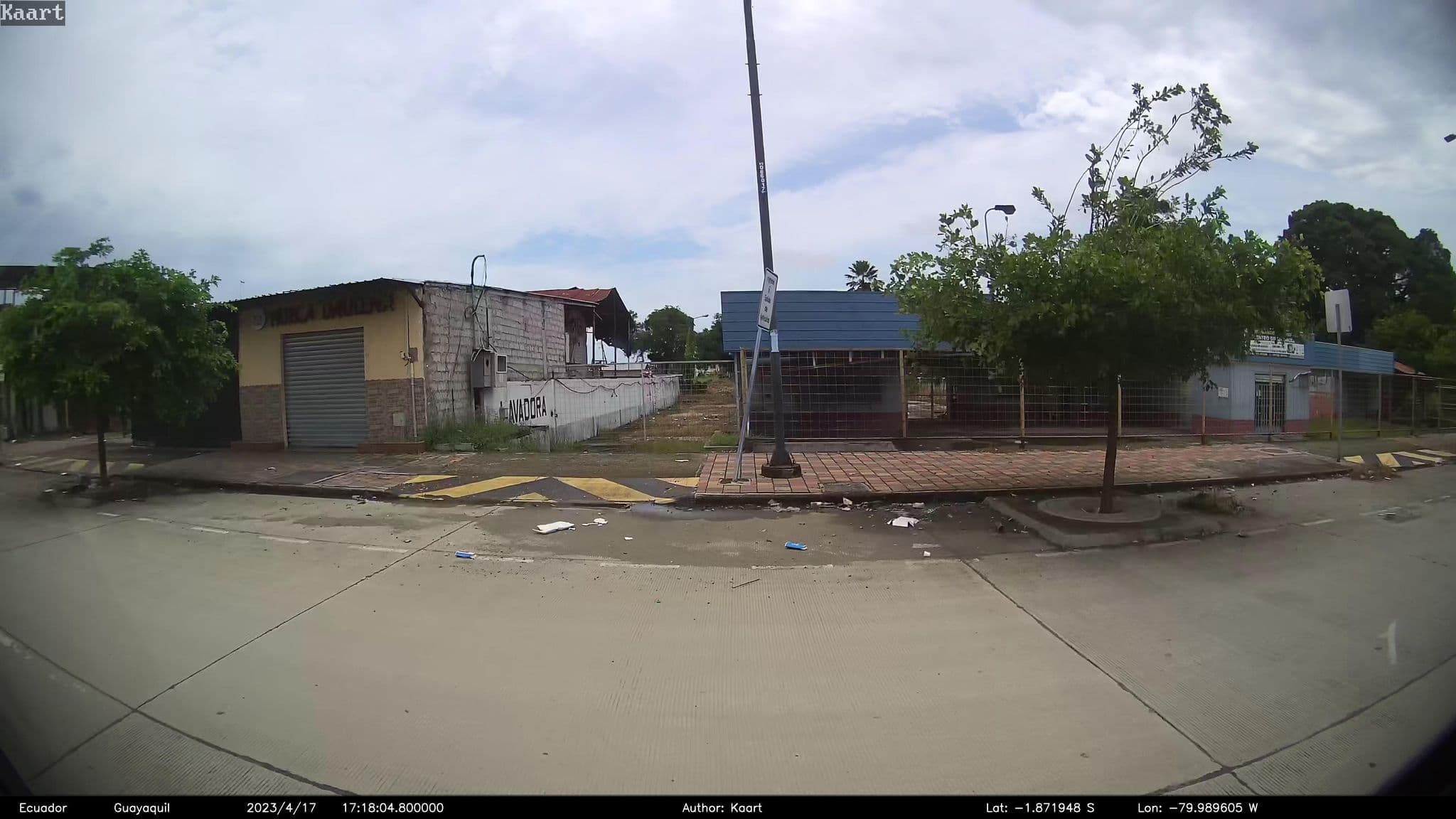 Street view near Hostal Ferrito, Daule — © kaart_2 (CC BY-SA · Mapillary)