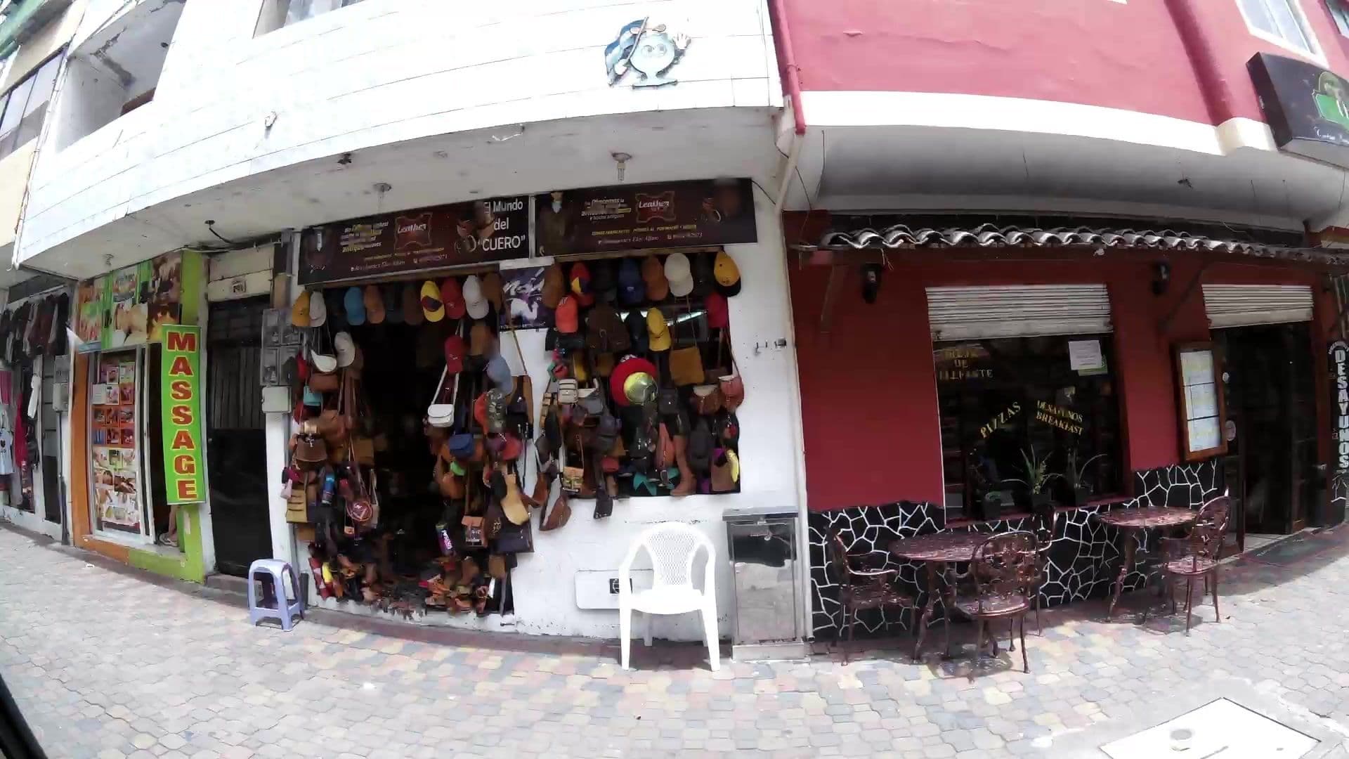 Street view near Hostal Laa Vegas, Baños — © kaartcam (CC BY-SA · Mapillary)