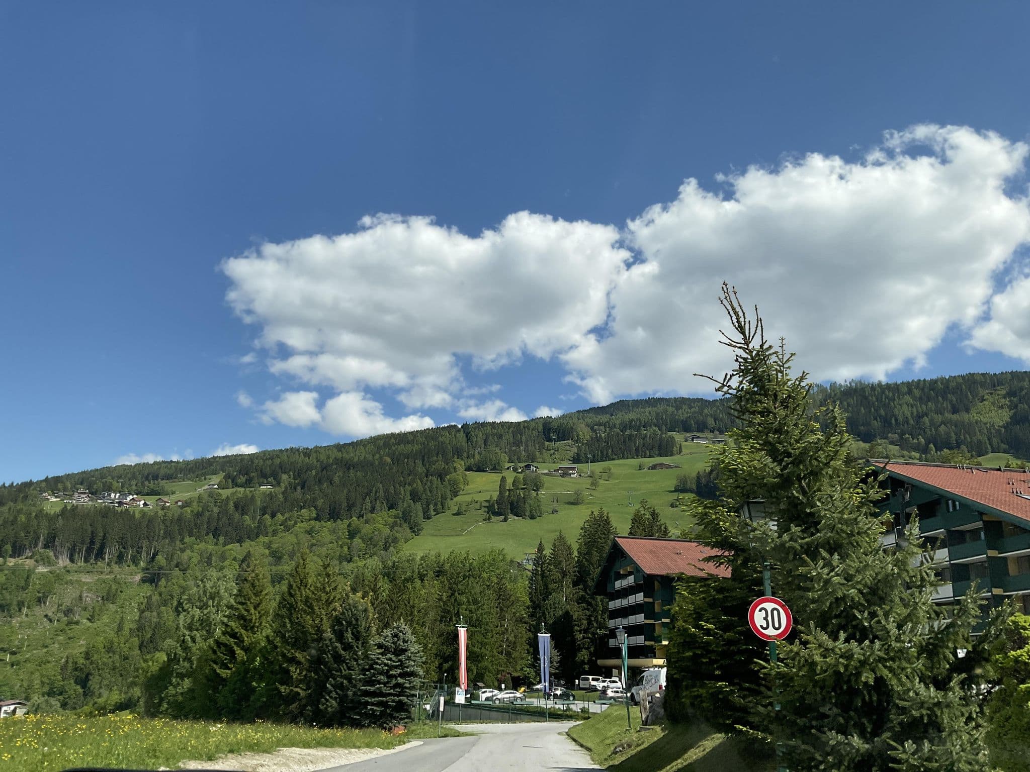 Street view near Landhaus Hubertus, Schladming