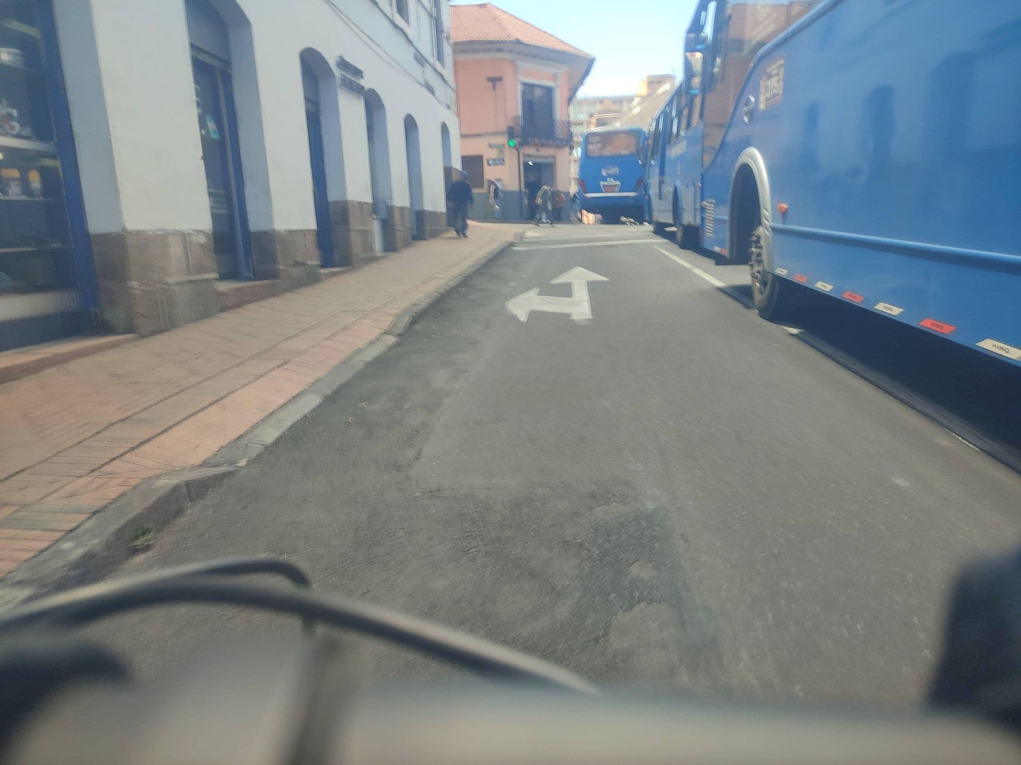 Street view near Viajero Quito, Quito