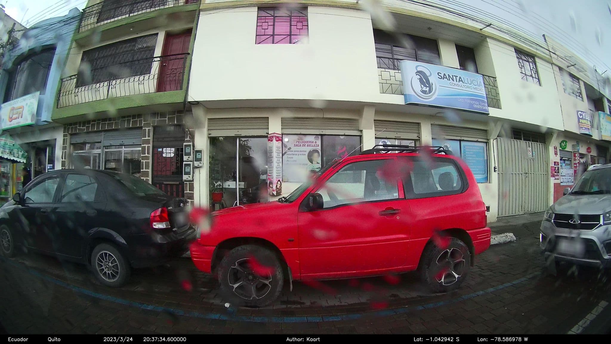 Street view near Hotel Las Vegas, San Miguel — © kaart_2 (CC BY-SA · Mapillary)