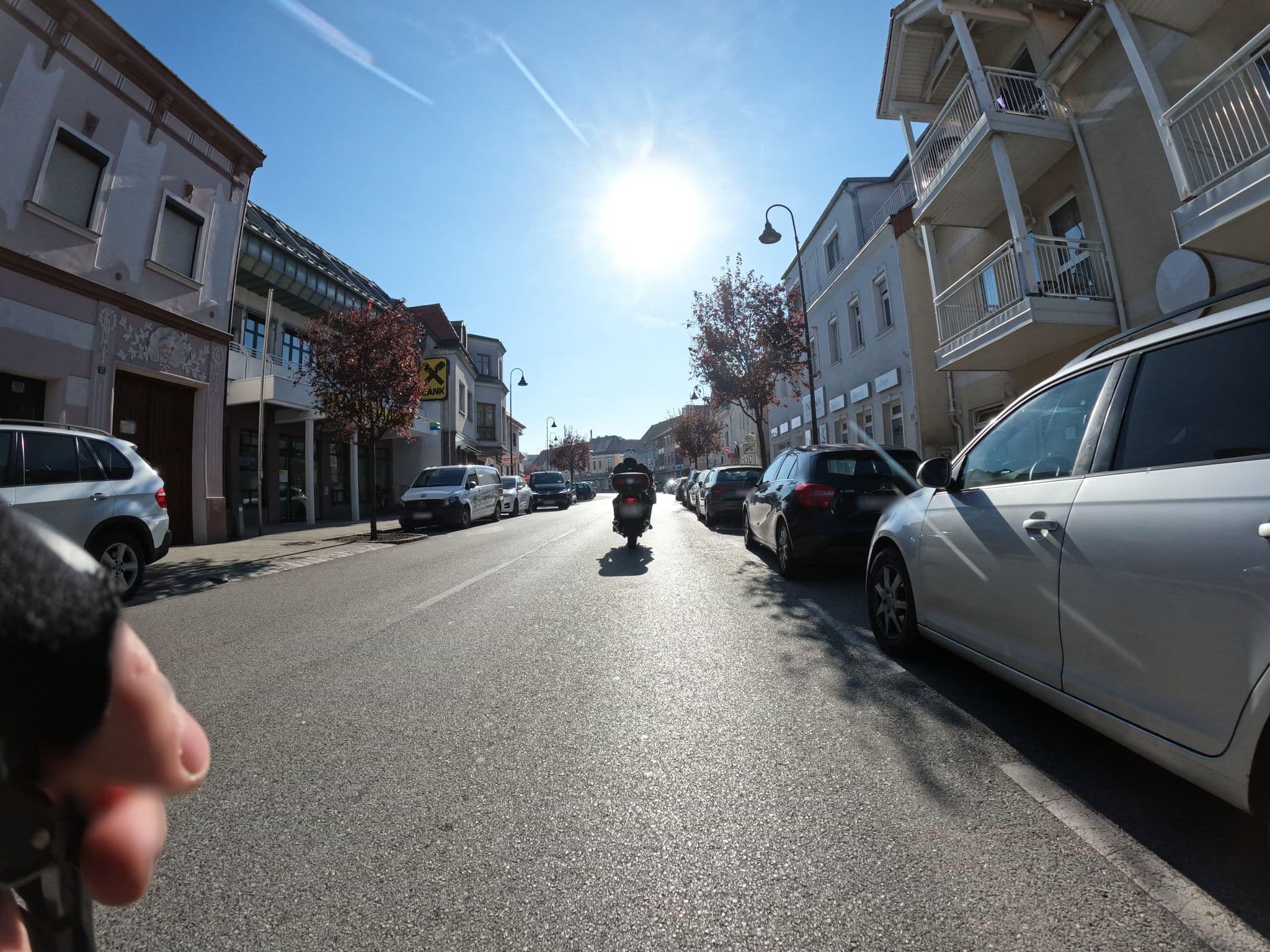 Street view near Vienna Airport Residences, Himberg — © erias (CC BY-SA · Mapillary)