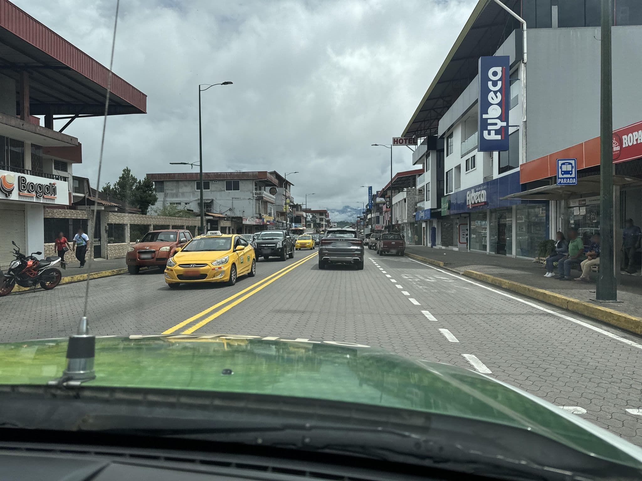 Street view near Hotel Caribe, Tena — © Segundoy (CC BY-SA · Mapillary)