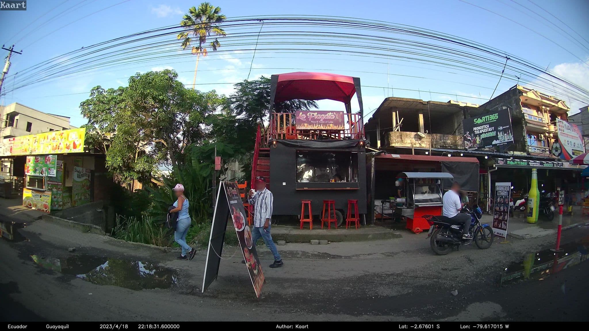 Street view near Hostal Naranjal, Naranjal — © kaart_2 (CC BY-SA · Mapillary)