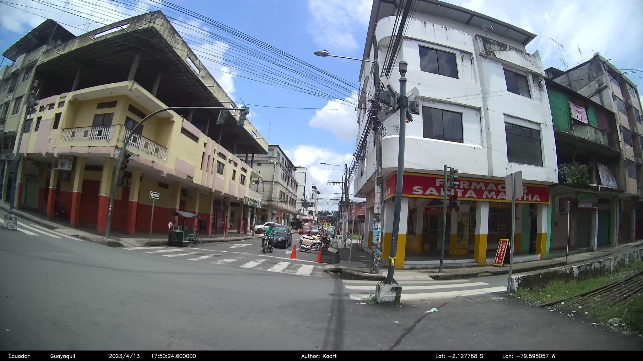 Street view near Hotel Nacional, Milagro — © kaart_2 (CC BY-SA · Mapillary)