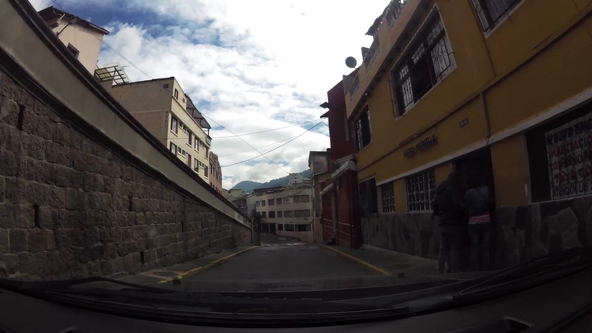 Street view near Chakana Hotel Boutique, Quito