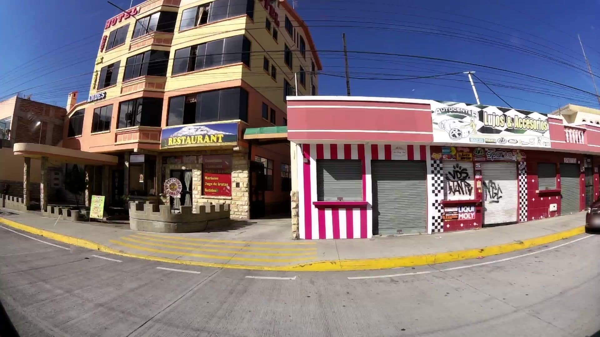 Street view near Rey de los Andes, Riobamba — © kaartcam (CC BY-SA · Mapillary)