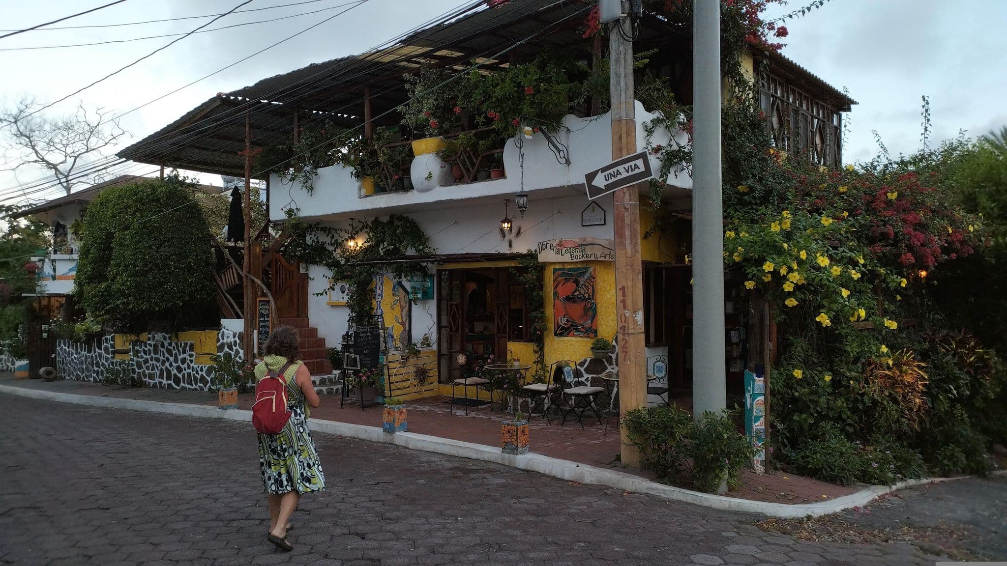 Street view near Casa del Lago, Puerto Ayora — © karma2 (CC BY-SA · Mapillary)