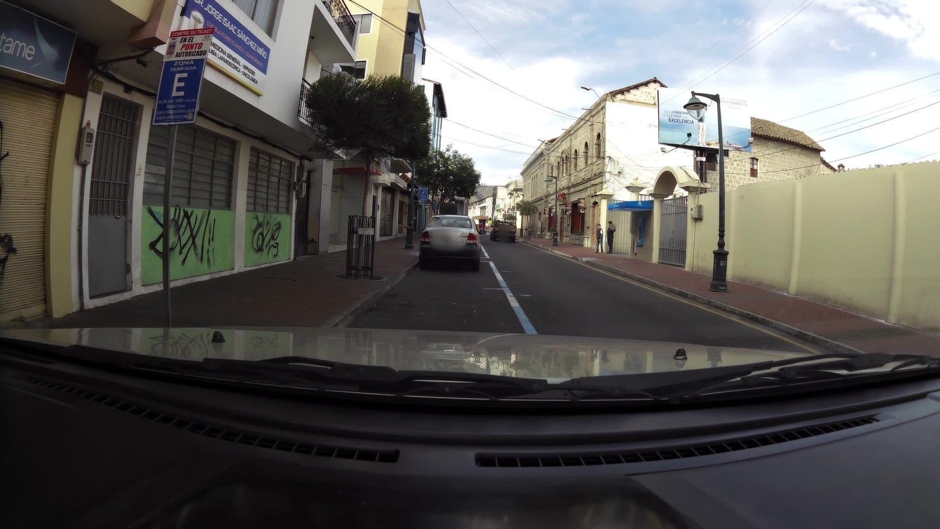 Street view near Hotel Mary Carmen, Ambato — © kaartcam (CC BY-SA · Mapillary)