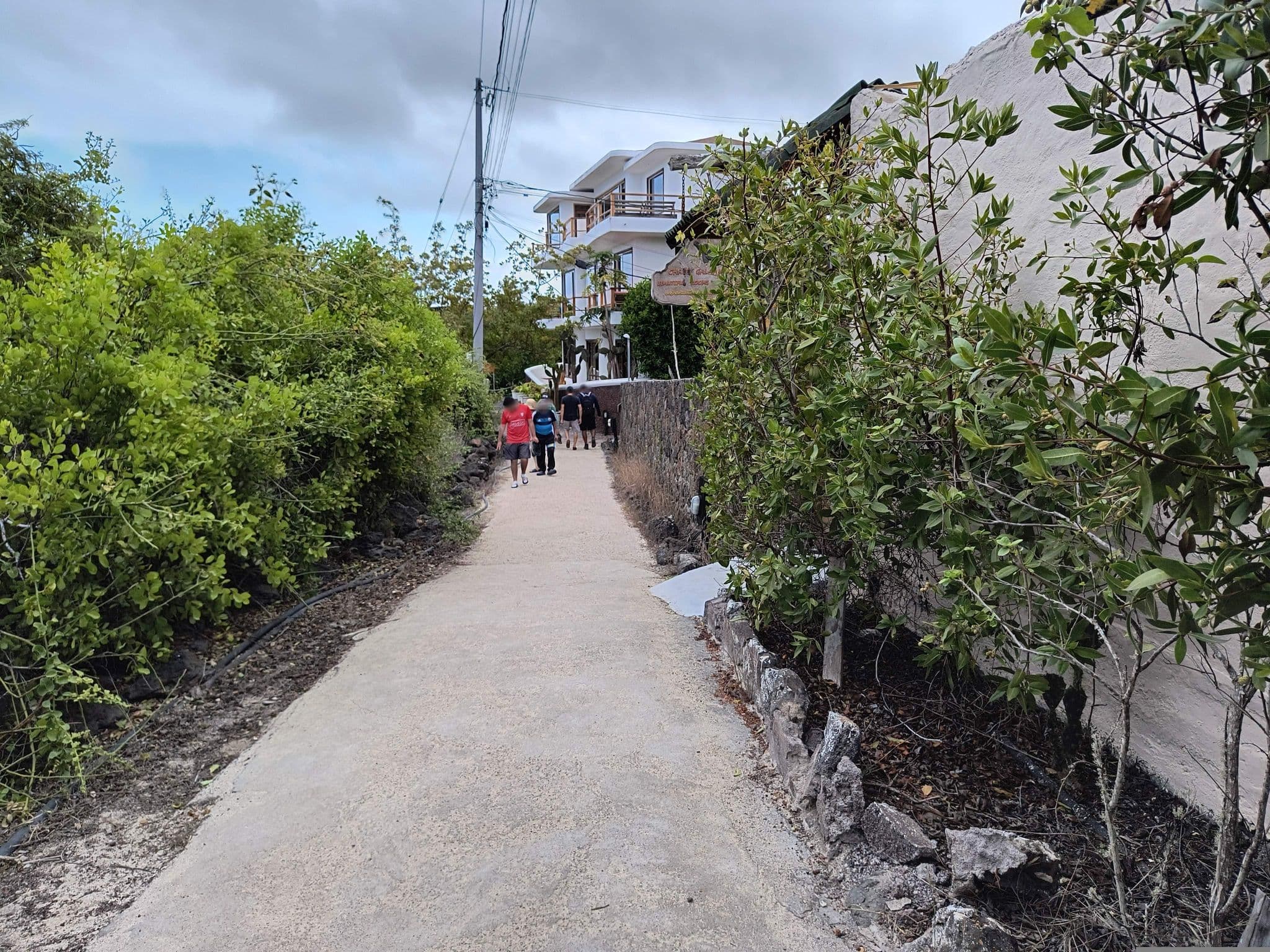 Street view near Blue Heron Villa, Puerto Ayora — © mapeadora (CC BY-SA · Mapillary)