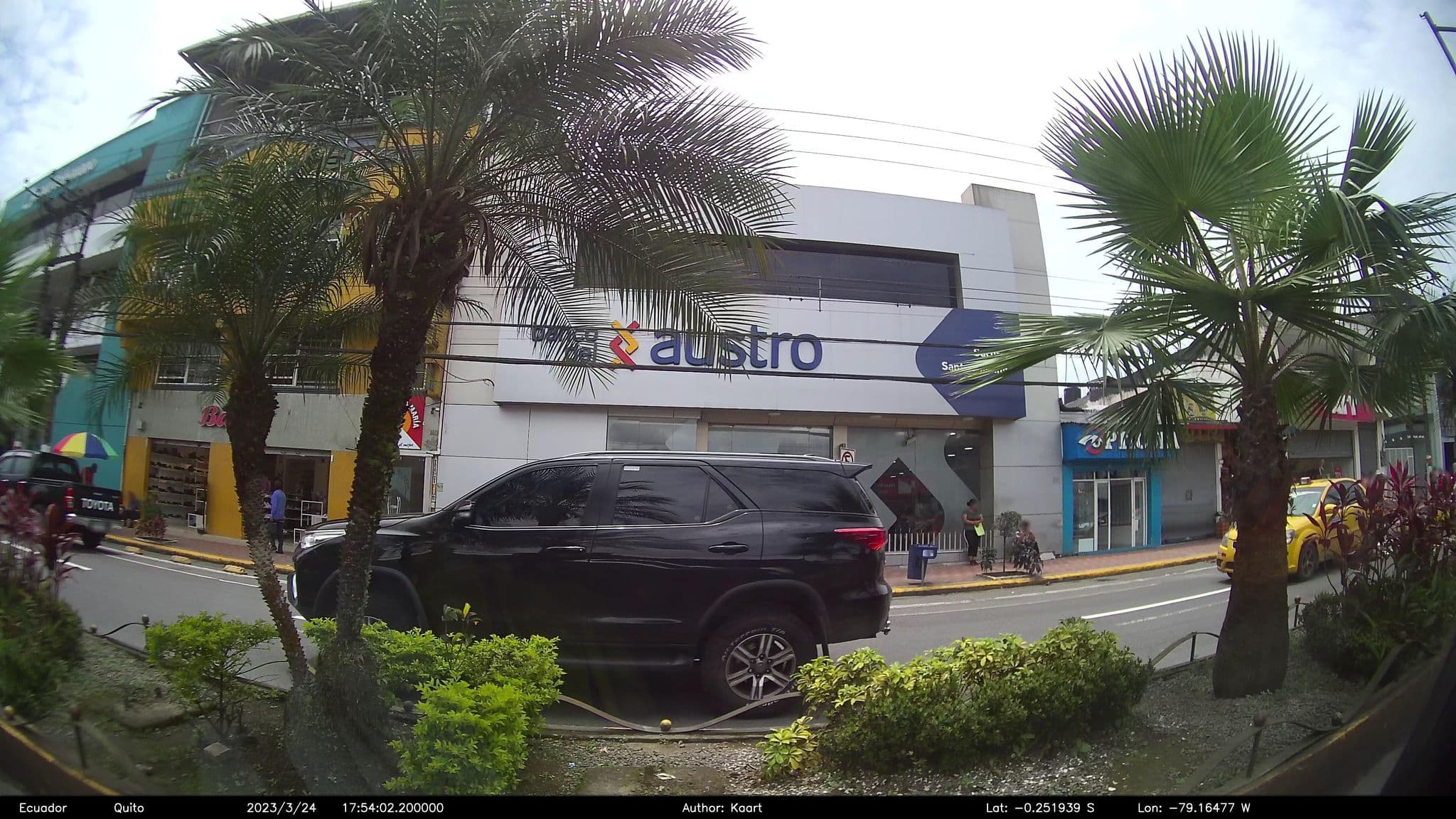 Street view near Club Hotel Ida Maria, Santo Domingo de los Colorados