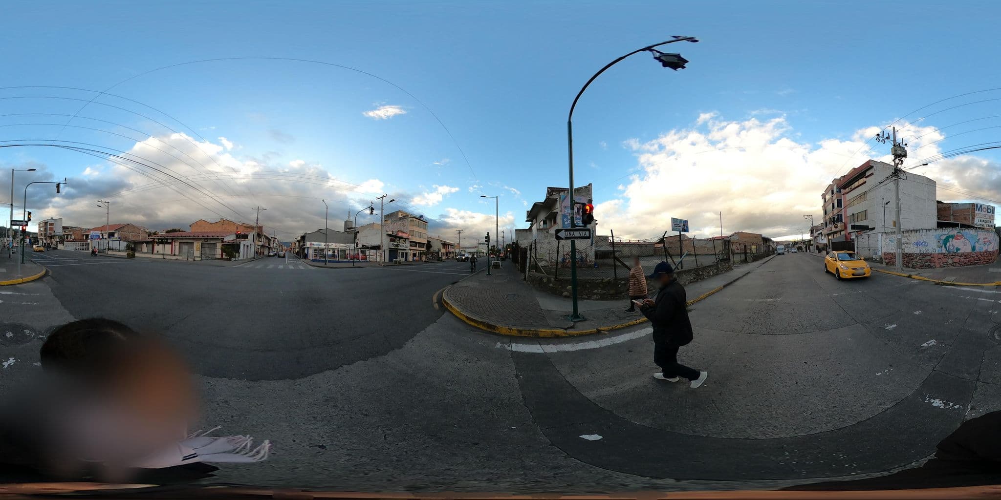 Street view near Hostal Sierra Azul, Cuenca — © camcam23 (CC BY-SA · Mapillary)