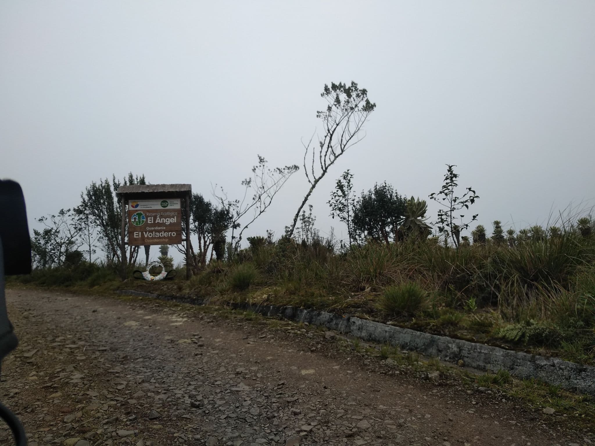 Street view near Refugio del Voladero, El Ángel — © nomadmapper (CC BY-SA · Mapillary)
