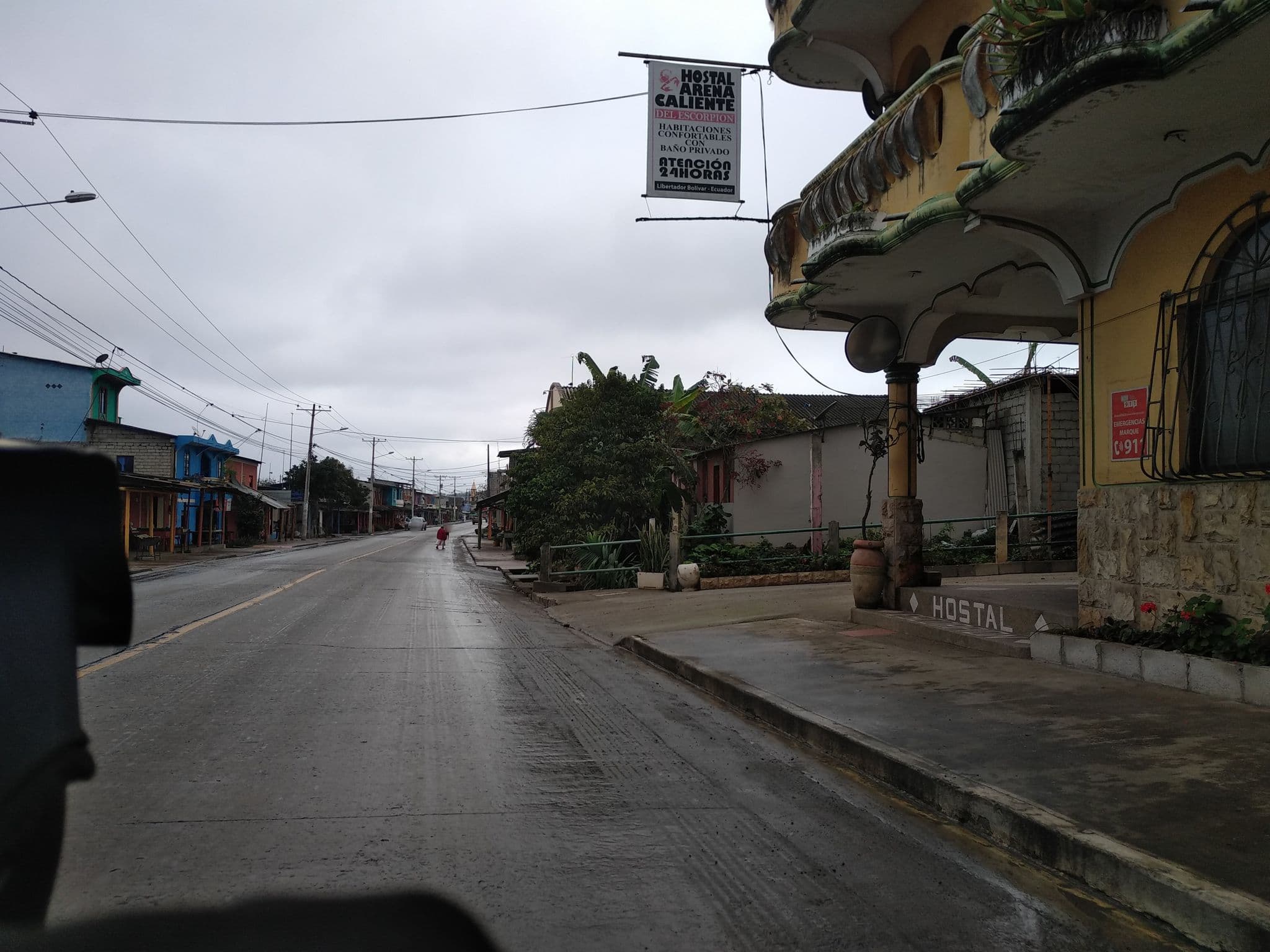 Street view near Hostal, Santa Elena — © nomadmapper (CC BY-SA · Mapillary)