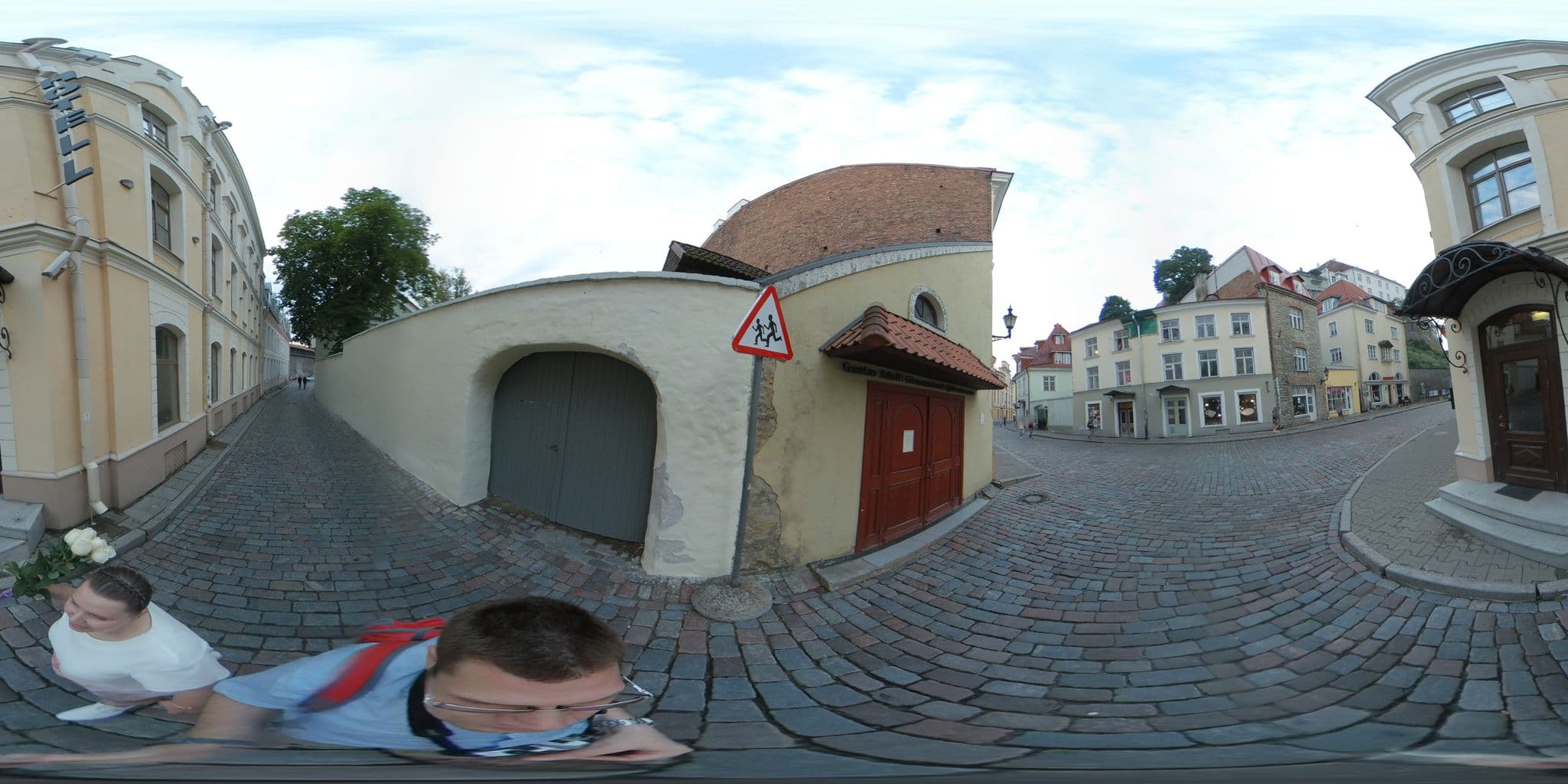 Street view near Nunne Boutique Hotel, Tallinn — © vlivyur (CC BY-SA · Mapillary)
