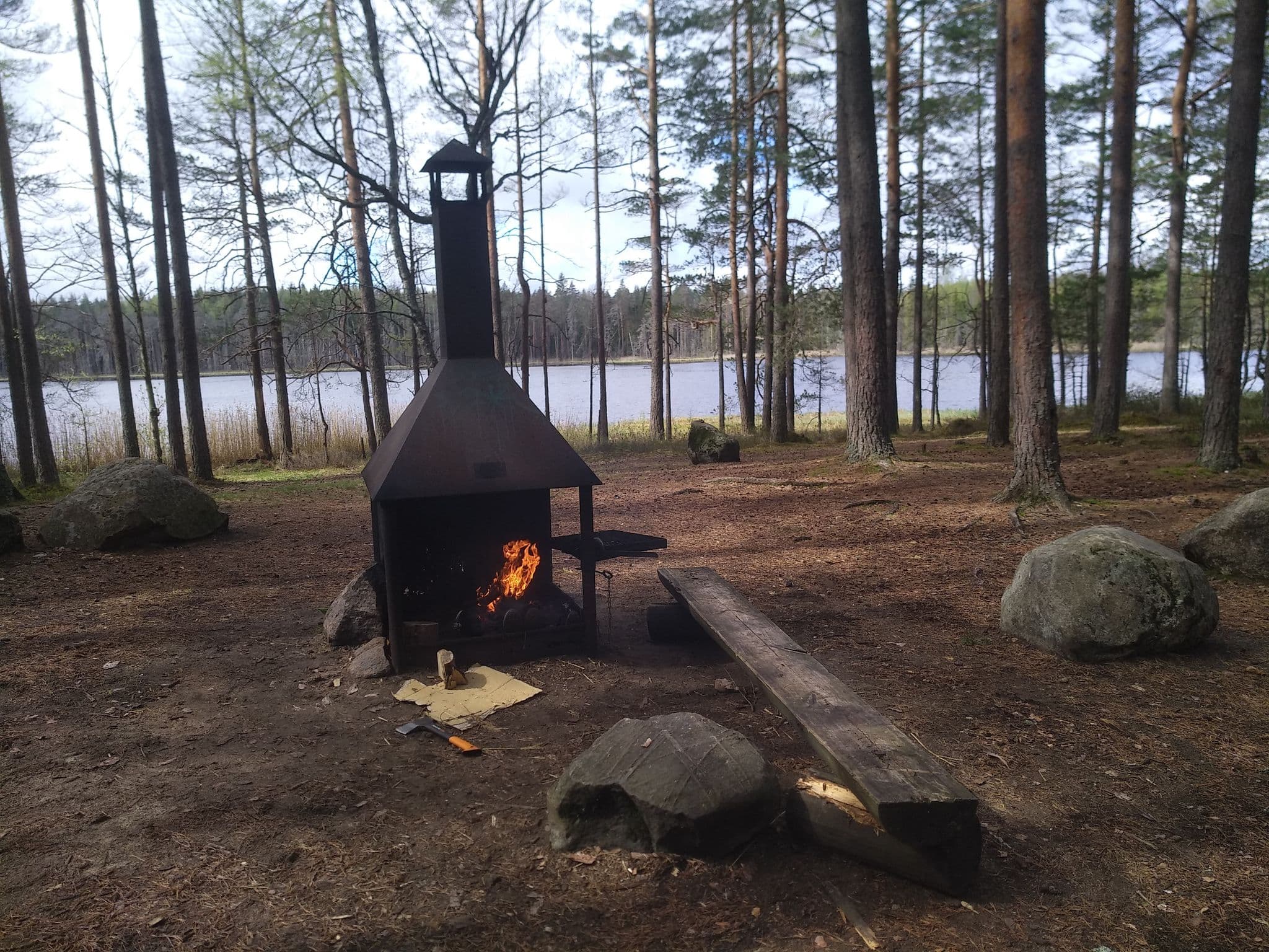 Street view near Mustjärve lõkkekoht, Räpina — © ajivitca (CC BY-SA · Mapillary)