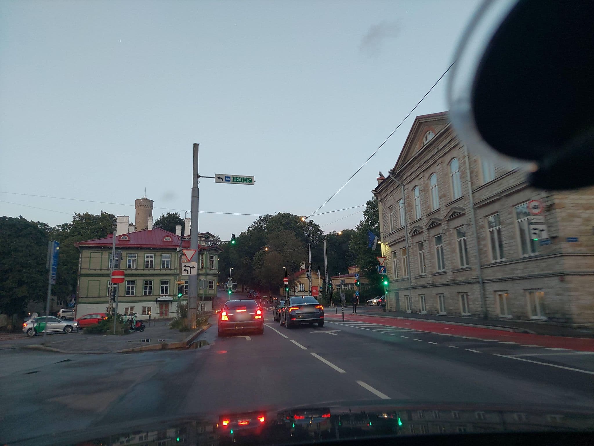 Street view near Park Inn by Radisson Meriton Conference & Spa Hotel Tallinn, Tallinn — © Apirnus (CC BY-SA · Mapillary)